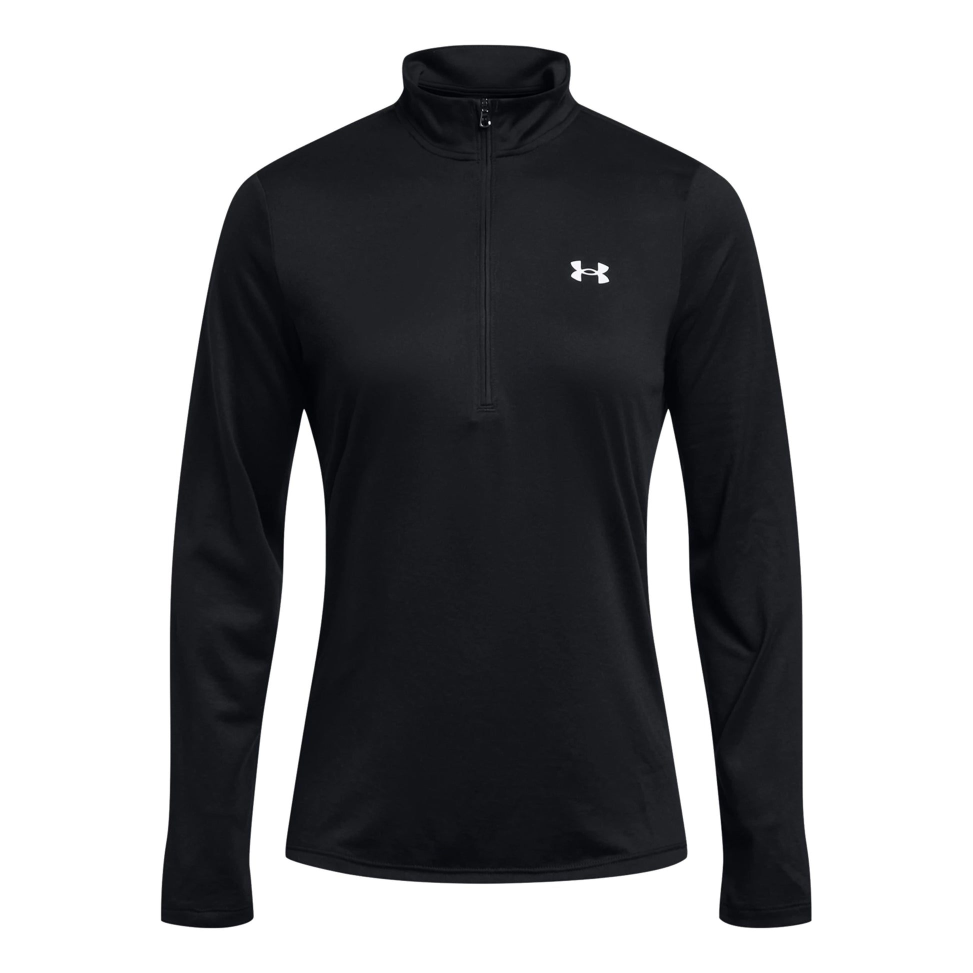 Under Armour Tech 1/2 Zip S Dlouhým Rukávem Dámy-Černá