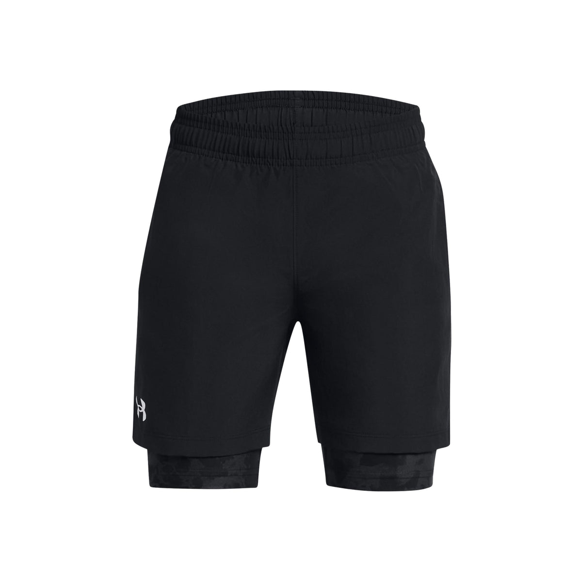Under Armour Woven 2in1 Šortky Chlapci - černá,