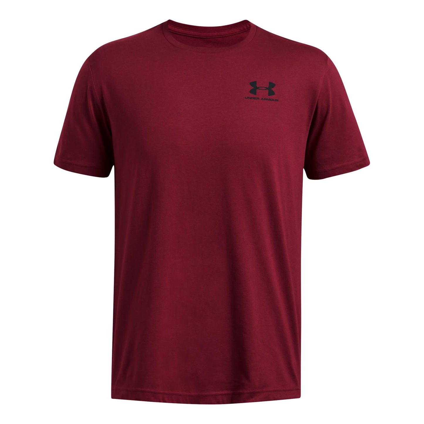 Under Armour Sportstyle Left Chef Tričko Muži - červené víno,