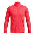 Tech Textured Half-Zip S dlouhým rukávem Muži - červená,