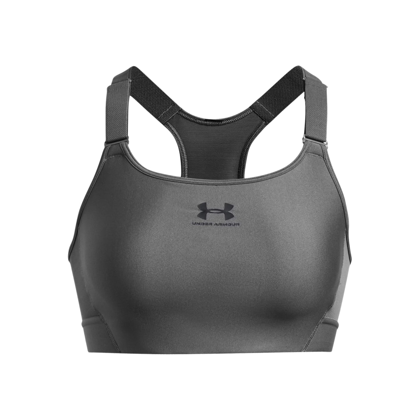 Under Armour HeatGear High Sportovní Podprsenka Dámy-Šedá