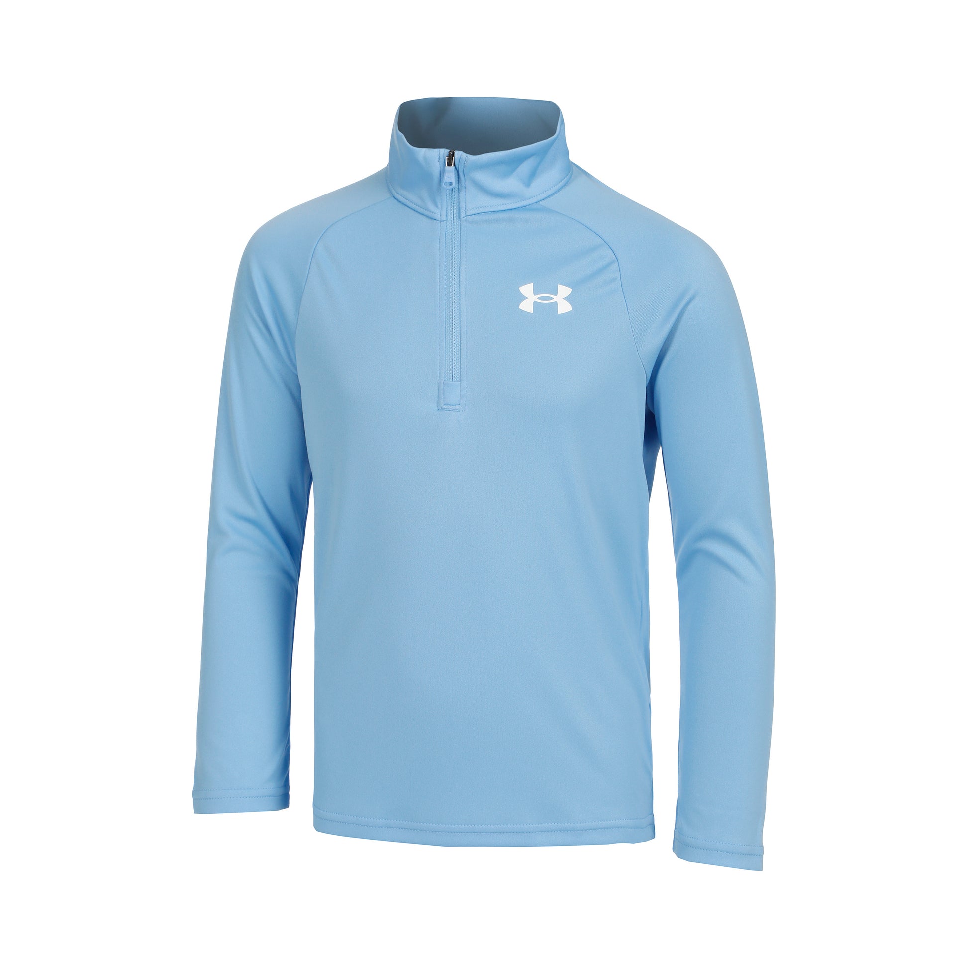 Under Armour Tech 2.0 S dlouhým rukávem Chlapci - světle modrá, bílá