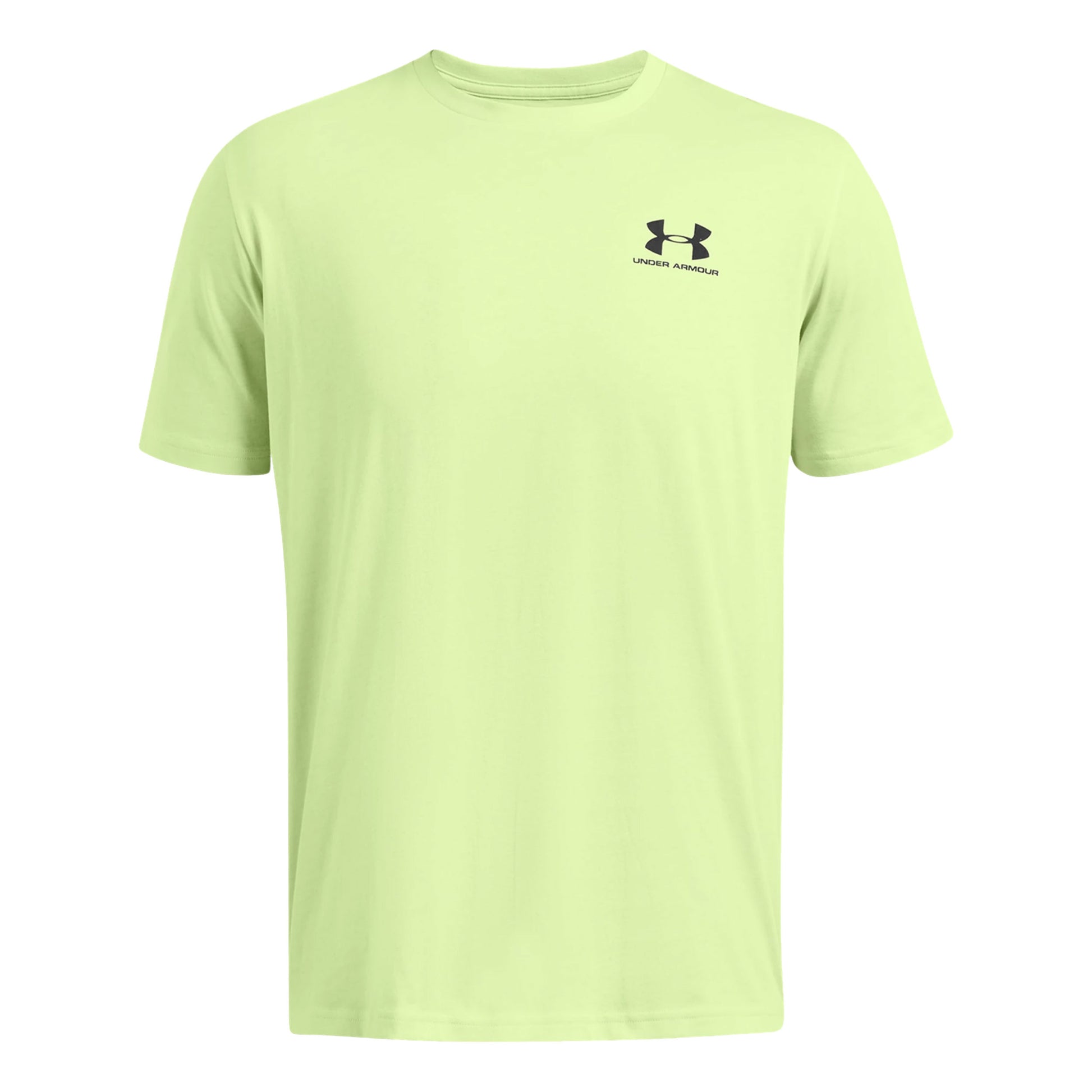 Under Armour Sportstyle Left Chef Tričko Muži - limetková,