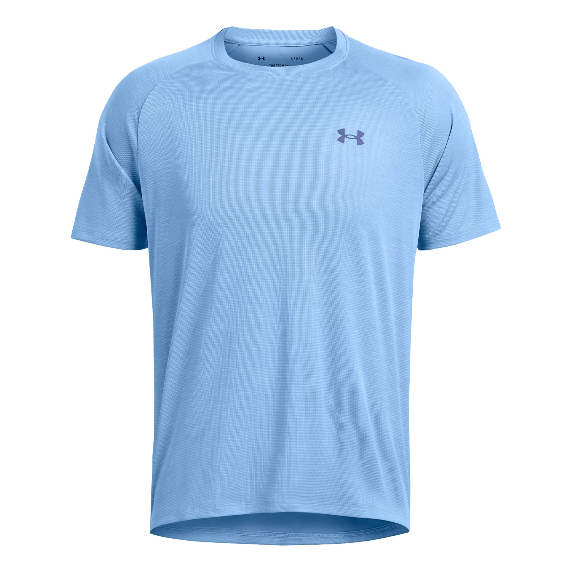 Under Armour Tech Textured Tričko Muži - světle modrá,