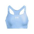 Heatgear High Sportovní podprsenka Dámy - světle modrá, bílá