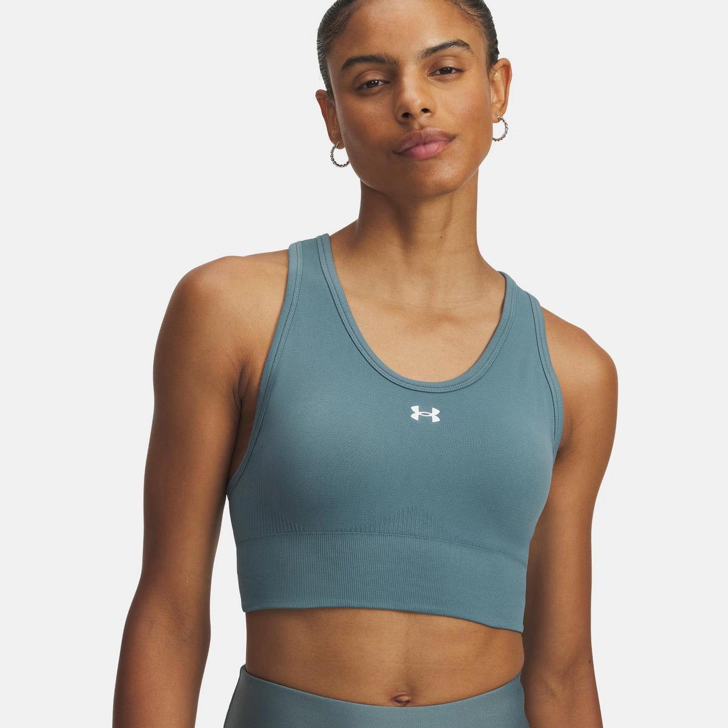 Under Armour Vanisheamle Mid Sportovní podprsenka Dámy-modrá