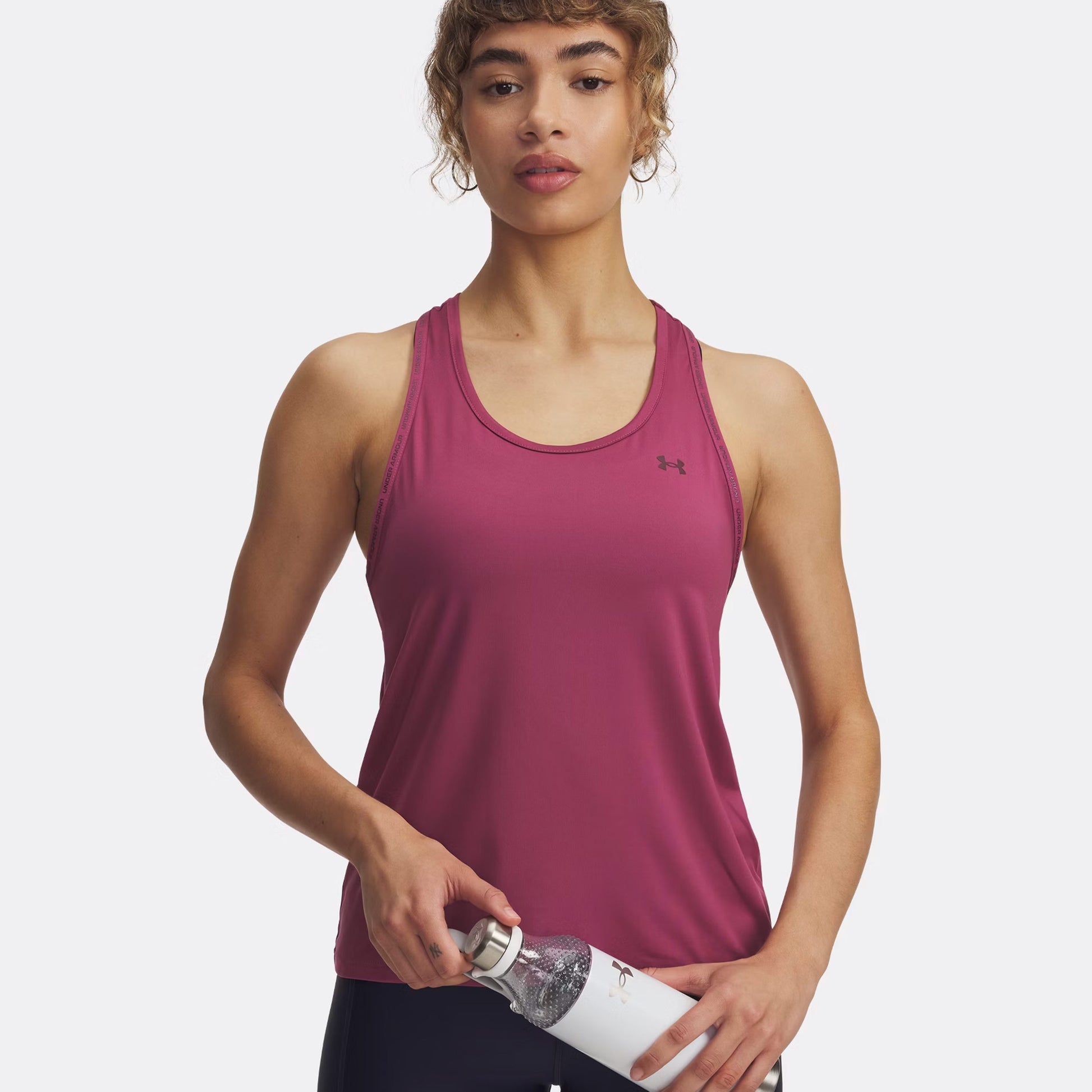 Under Armour Tech Knockout Sportovní Tílko Dámy-Berry