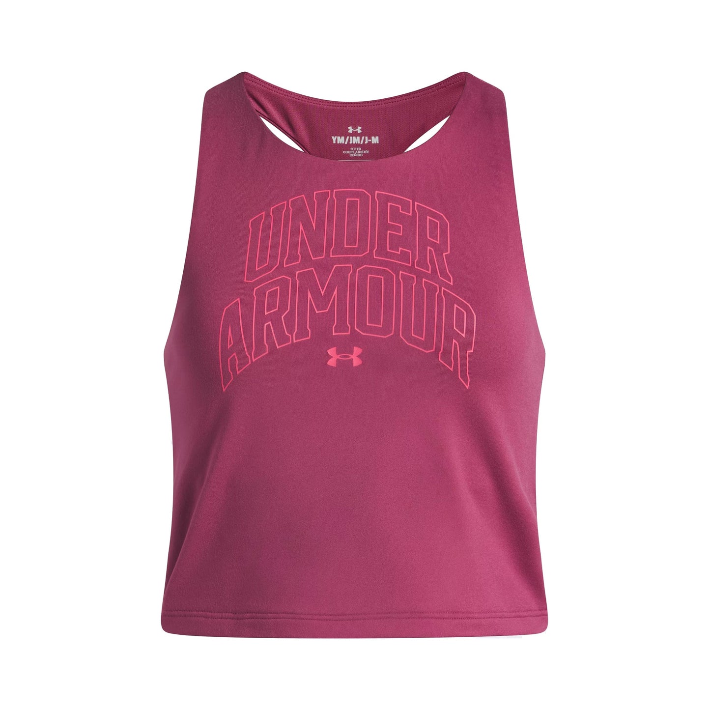 Under Armour Motion Branded Sportovní Tílko Dívky-Růžová