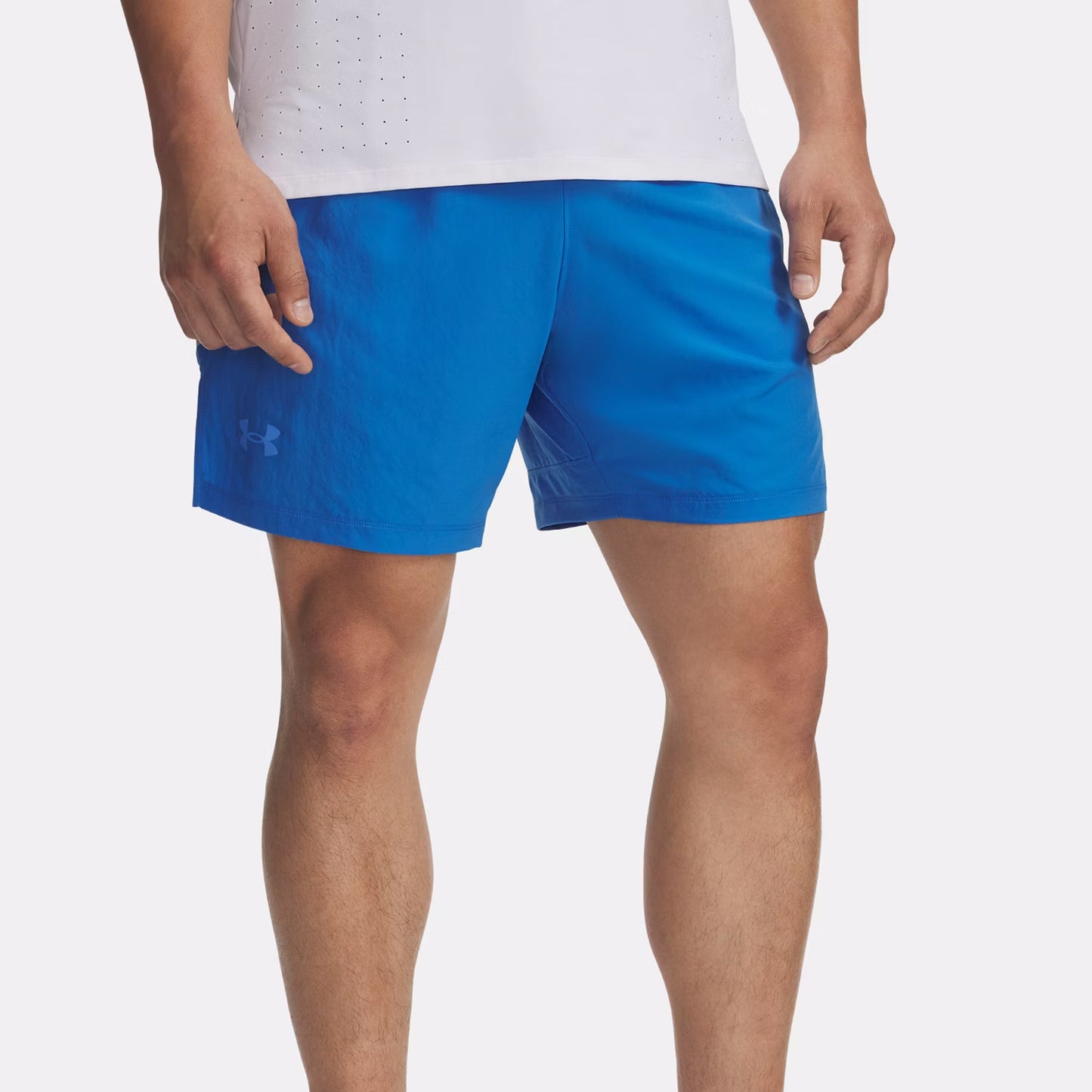 Under Armour Launch Elite 2in1 7in Šortky - modrá, tmavě modrá