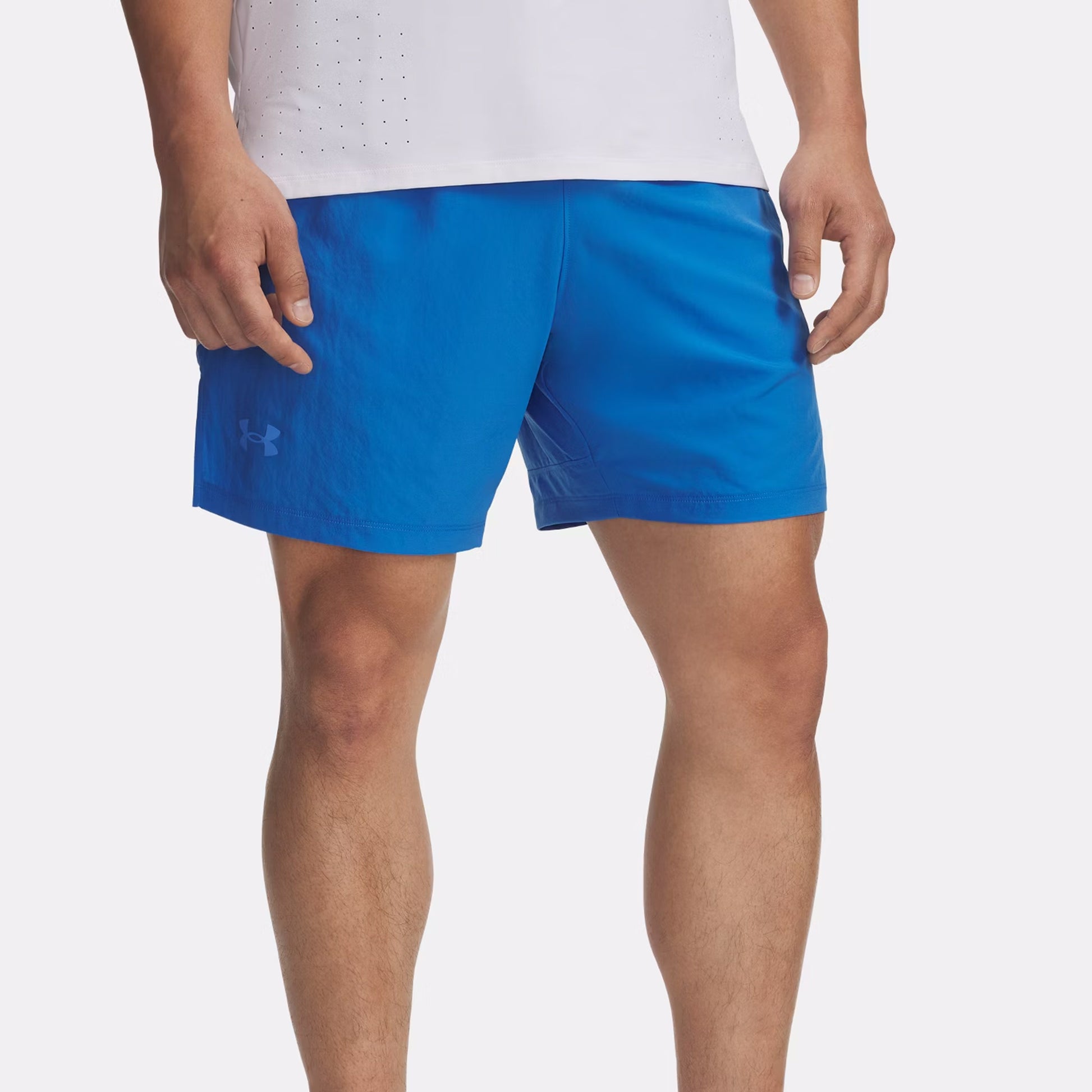 Under Armour Launch Elite 2in1 7in Šortky - modrá, tmavě modrá