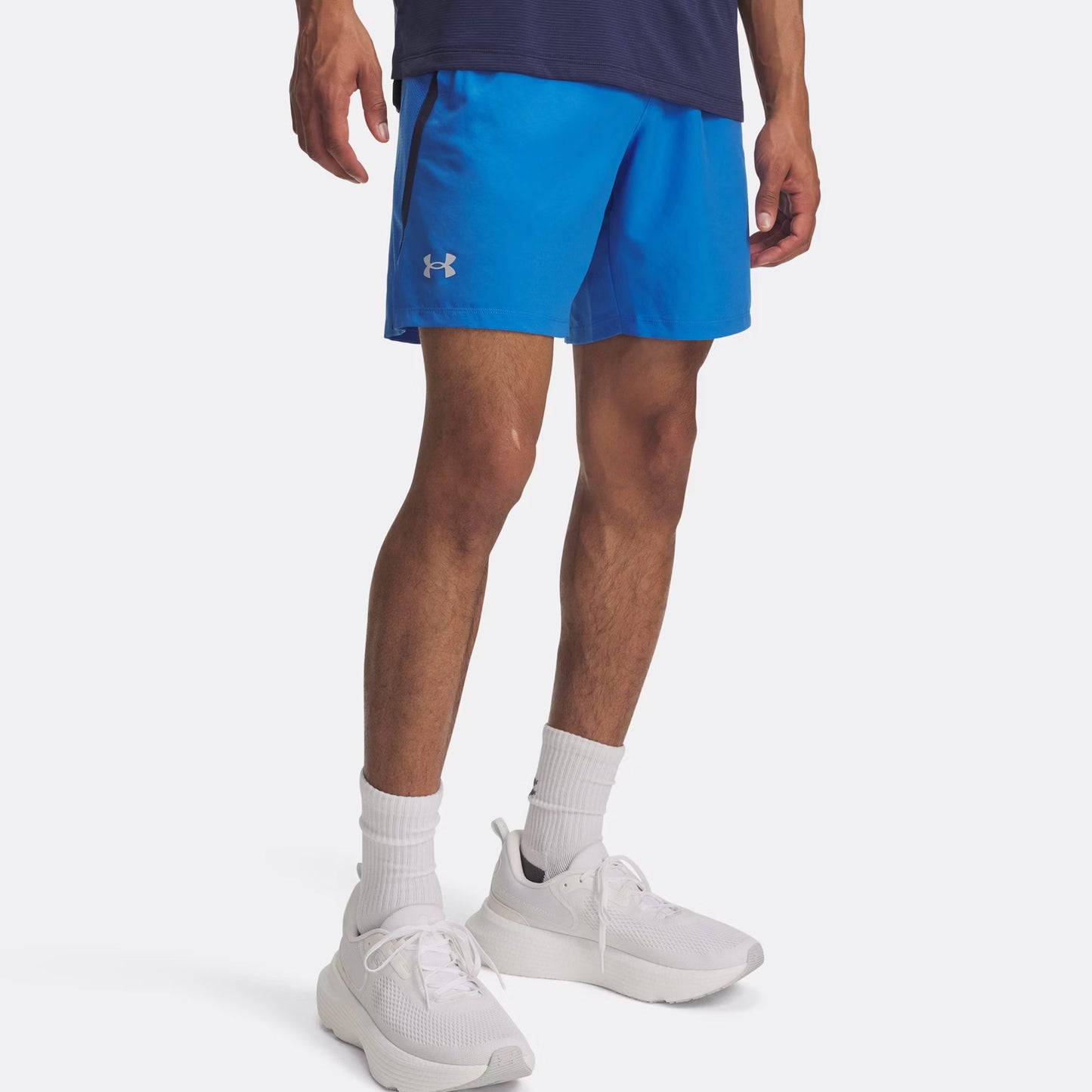 Under Armour Launch 7in  Běžecké šortky Muži - modrá, tmavě modrá