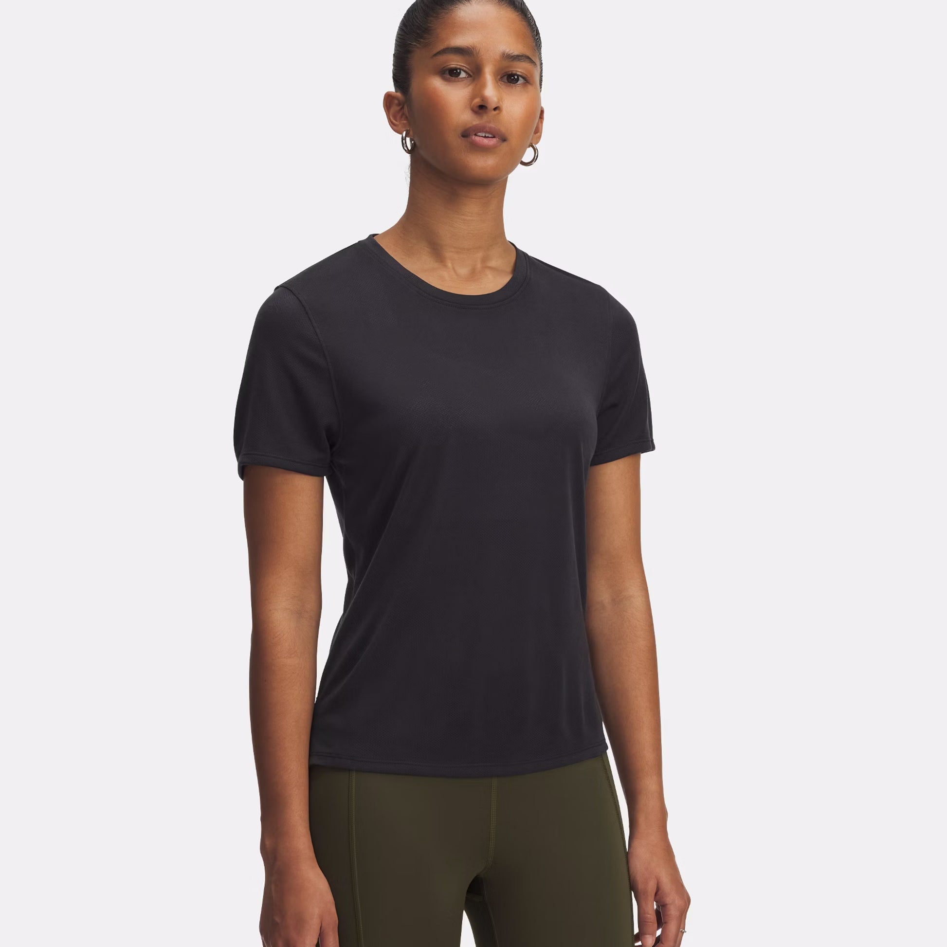 Under Armour Launch Jacquard Běžecké Tričko Dámy-Bílá