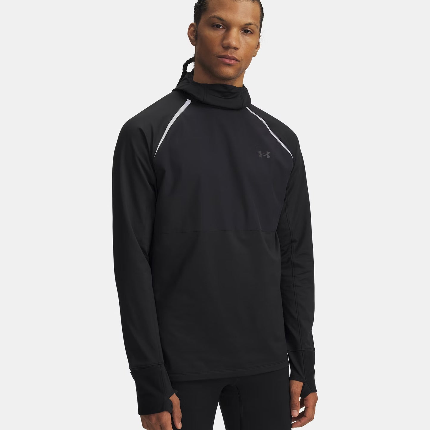 Under Armour Velociti Pro ColdWeather Balaclava Běžecké tričko Muži-černá
