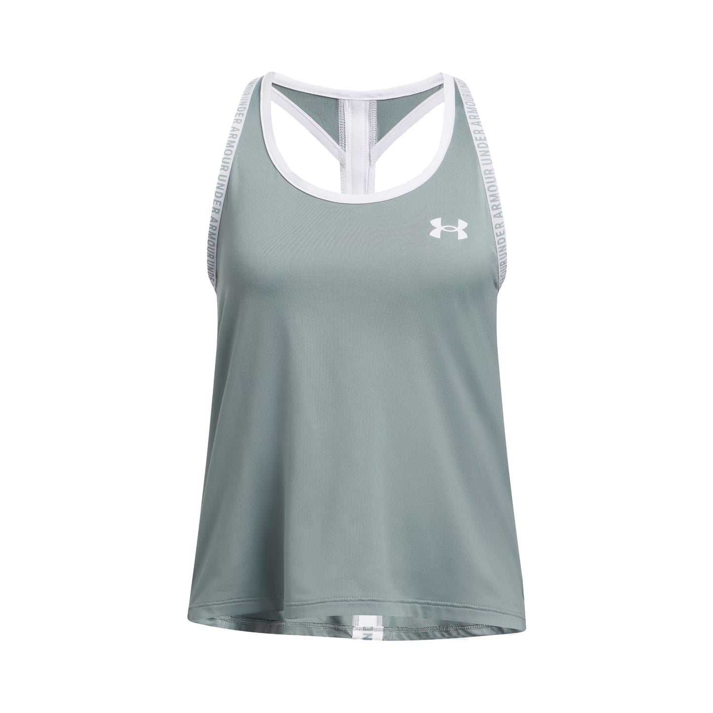 Under Armour Tech Knockout Sportovní Tílko Dívky-Zelená