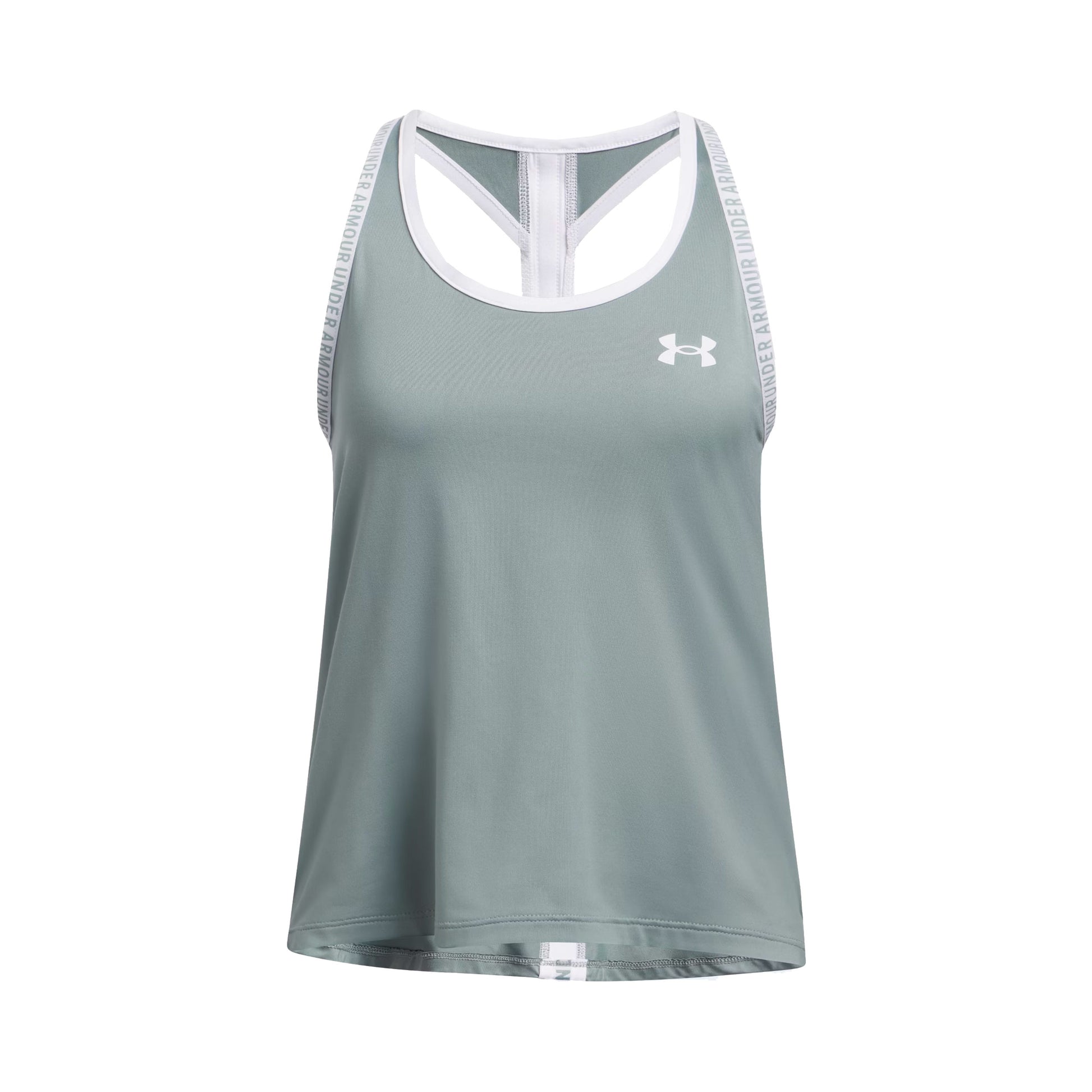 Under Armour Tech Knockout Sportovní Tílko Dívky-Zelená