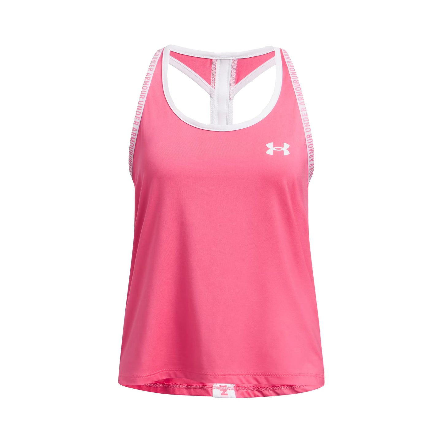 Under Armour Tech Knockout Sportovní Tílko Dívky-Růžová,Bílá