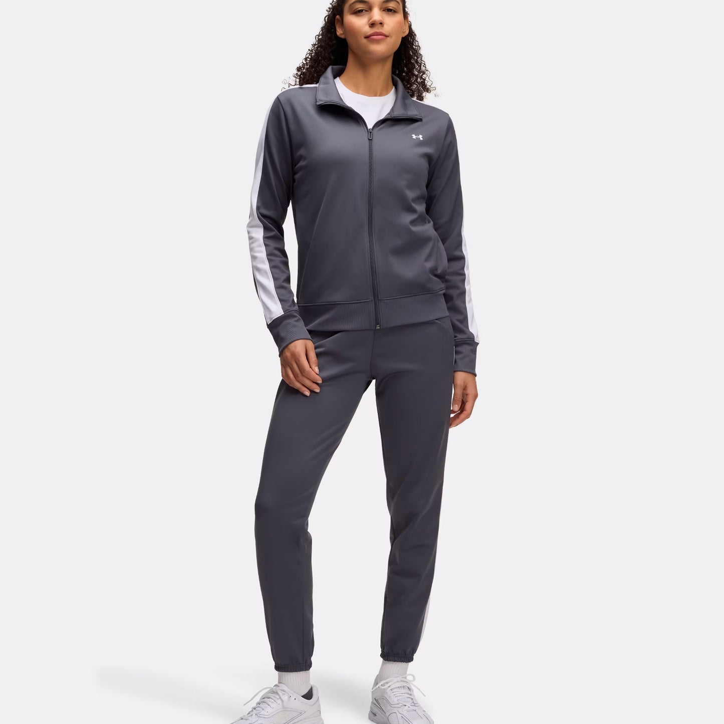 Under Armour Tricot Tréninkový Souprava Dámy-Šedá