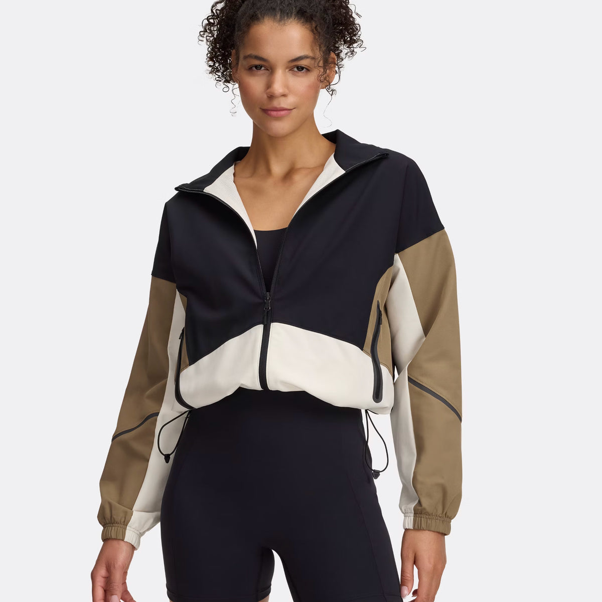Under Armour Unstoppable Tréninková Bunda Dámy-Černá,Khaki