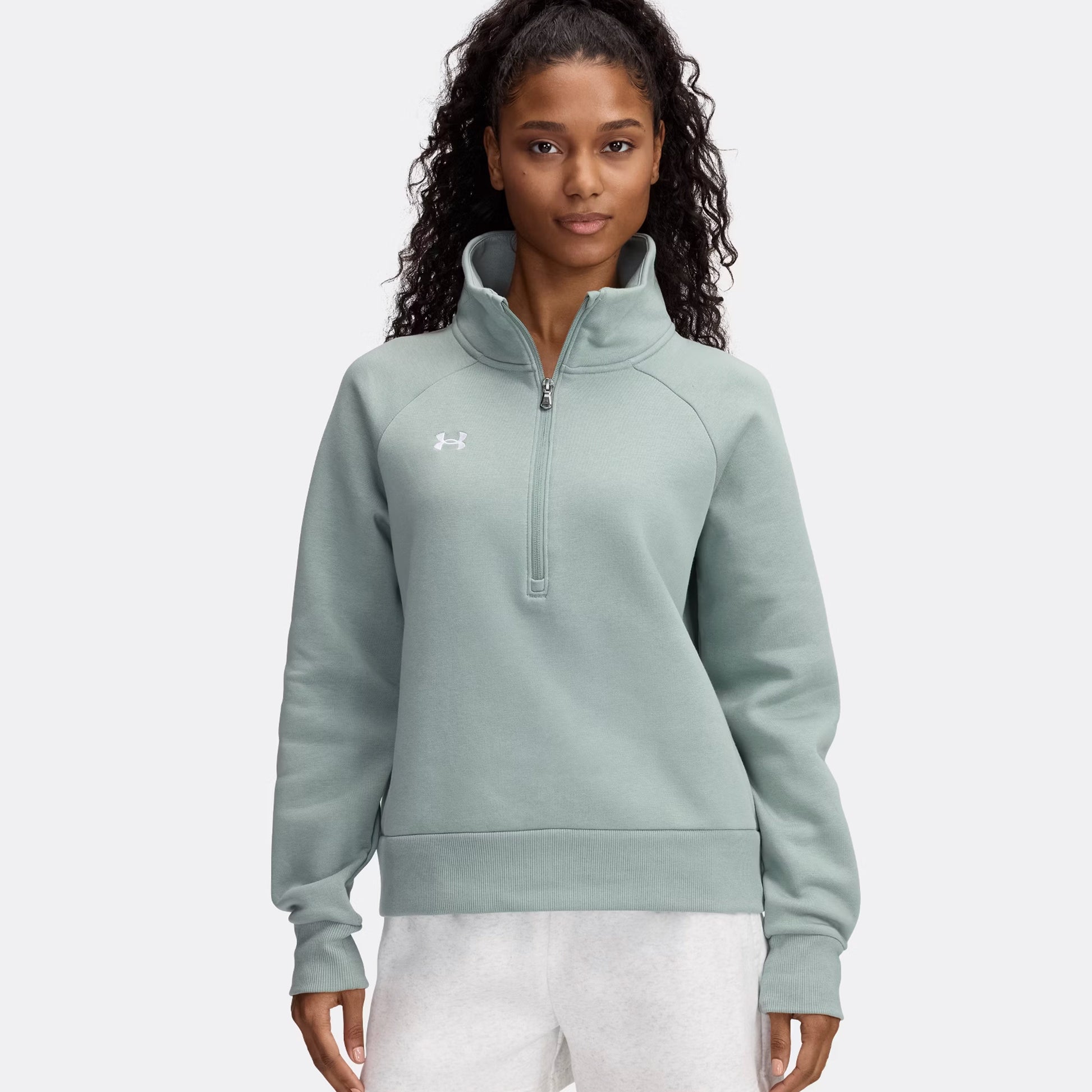 Under Armour Rival Mikina Dámy - zelená,