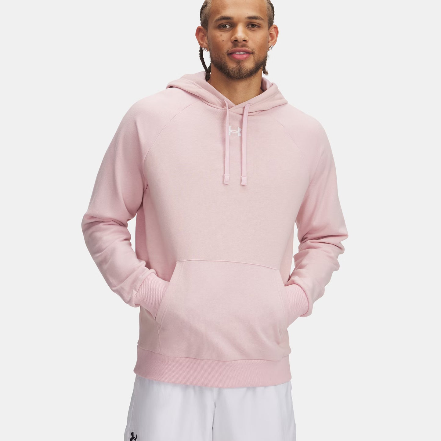 Under Armour Rival Fleece Hoody Muži-Růžová