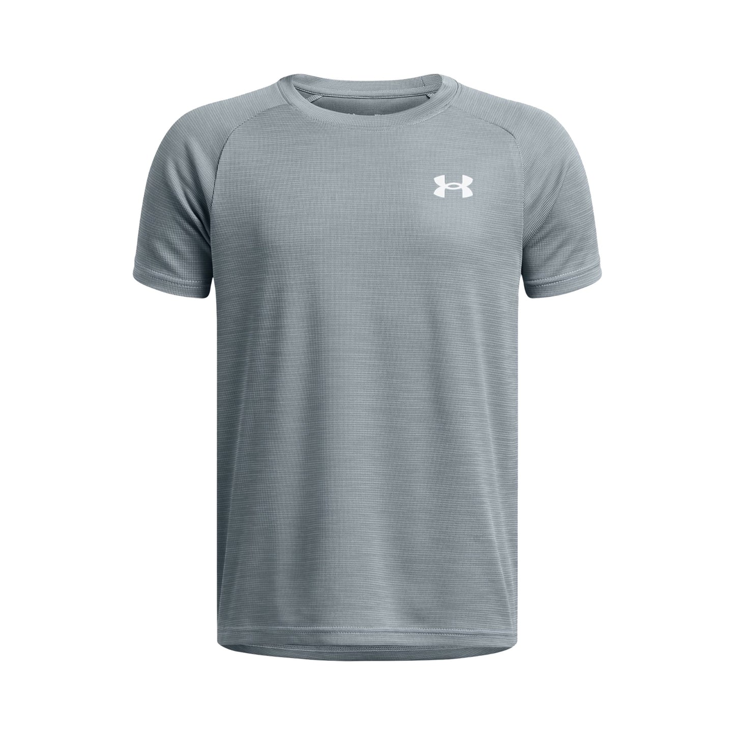 Under Armour Tech Textured Tričko Chlapci - blaugrau,