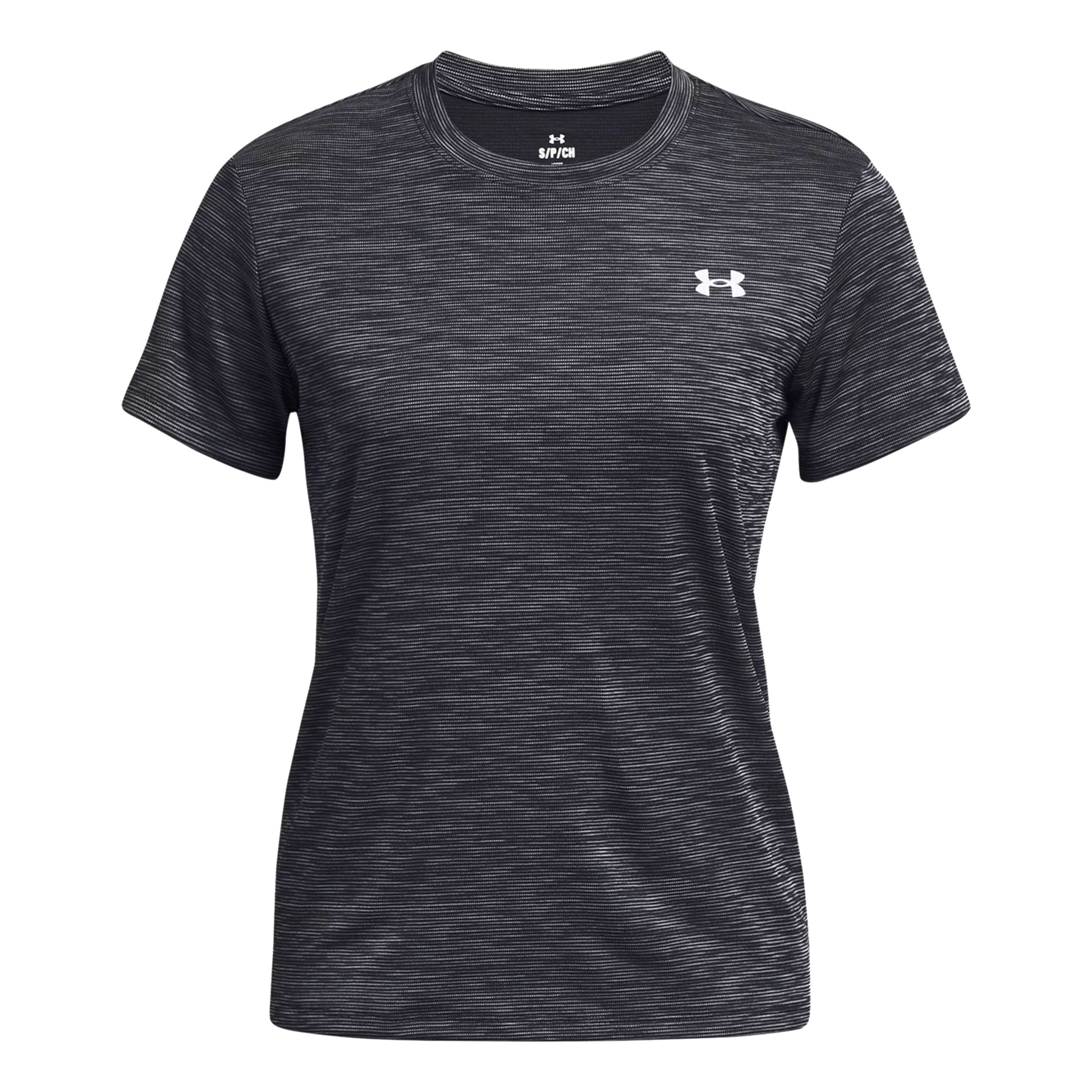 Under Armour Tech Textured Tričko Dámy-Černá