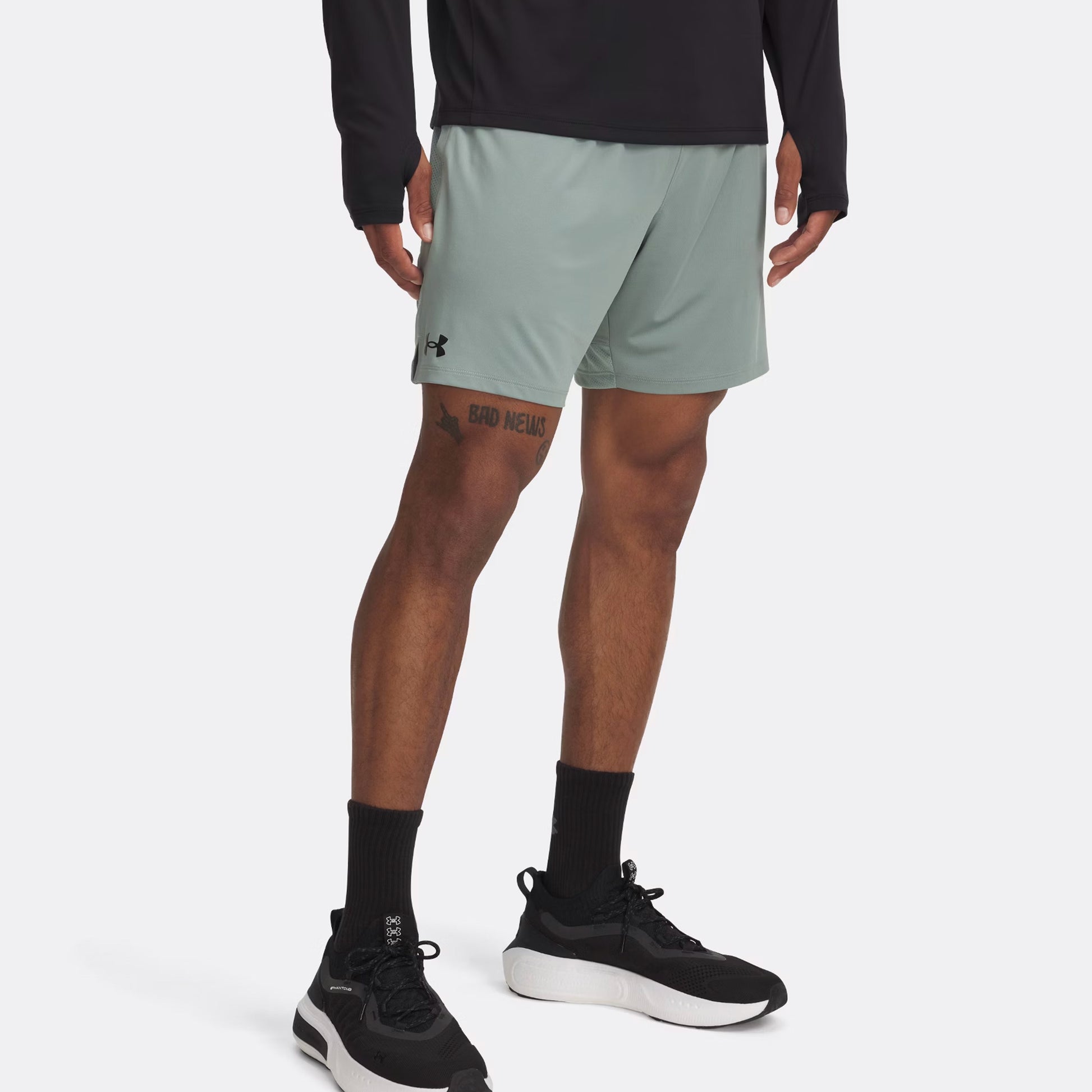 Under Armour Techent 7in Šortky Muži-Zelená