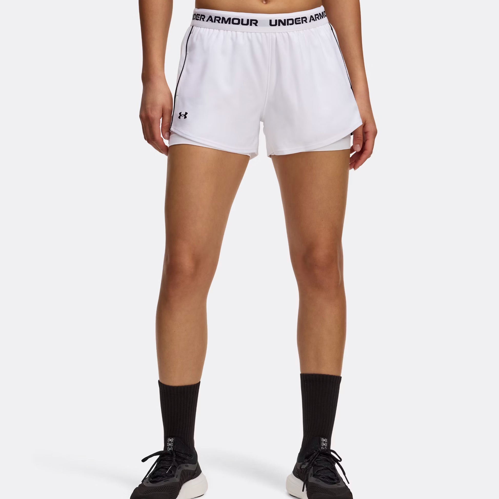 Under Armour Tech Play Up 2in1  Šortky Dámy - bílá