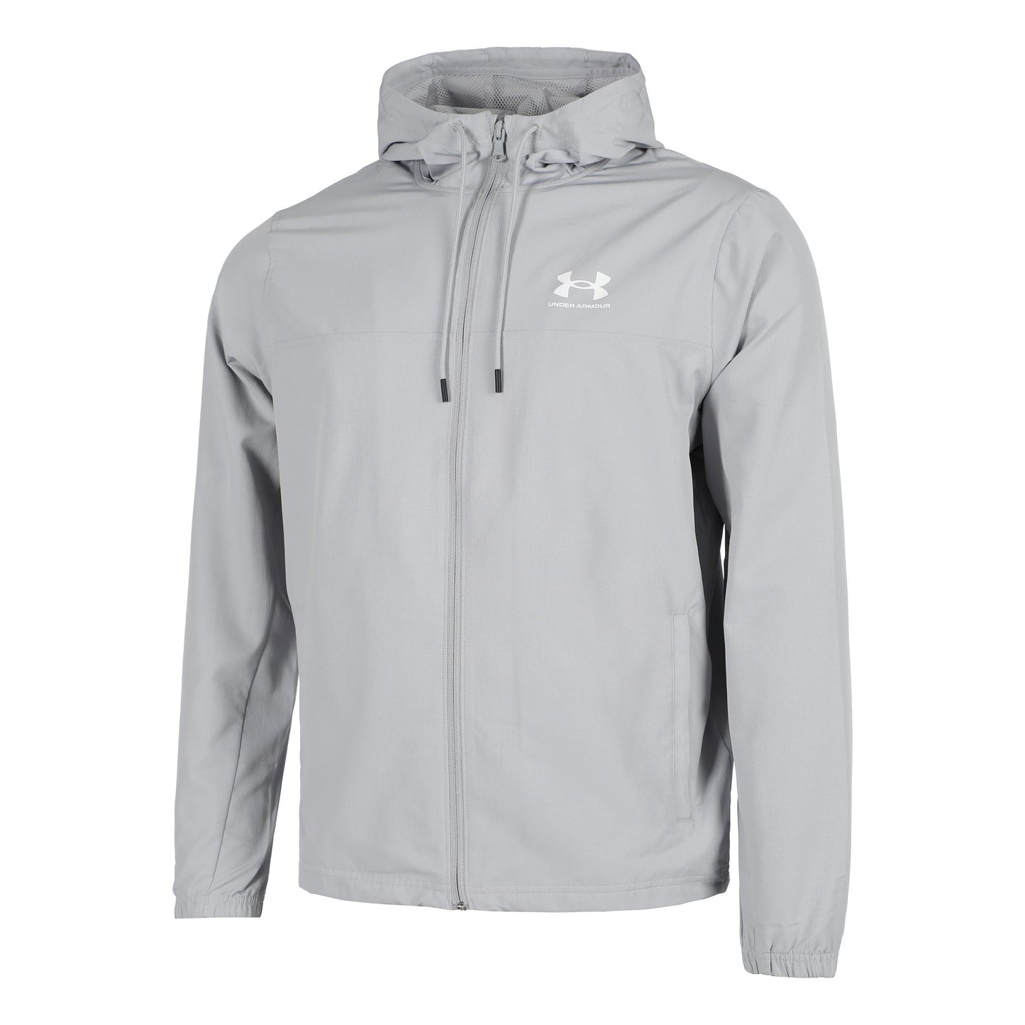 Under Armour Rival Tréninková Bunda Muži-Šedá