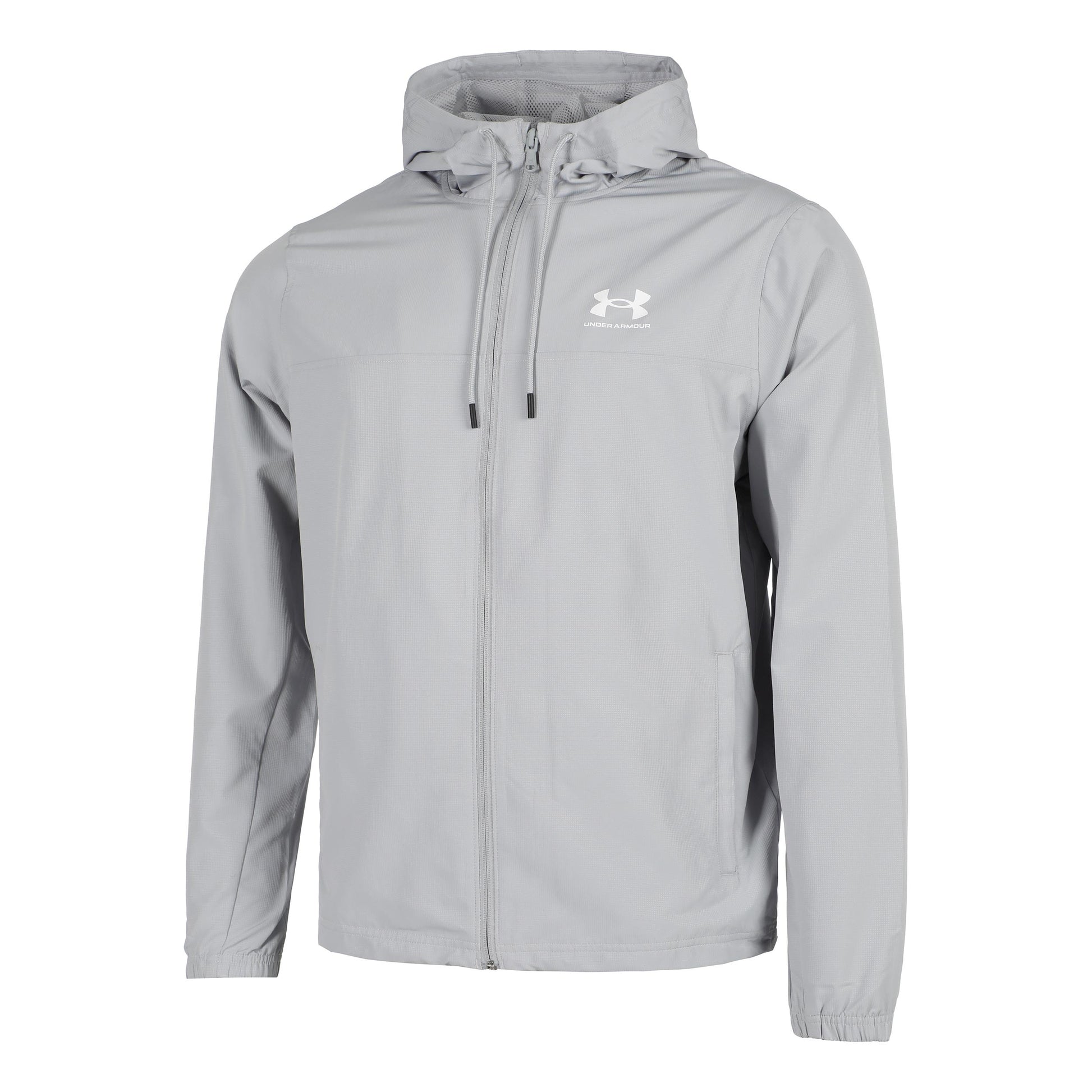 Under Armour Rival Tréninková Bunda Muži-Šedá