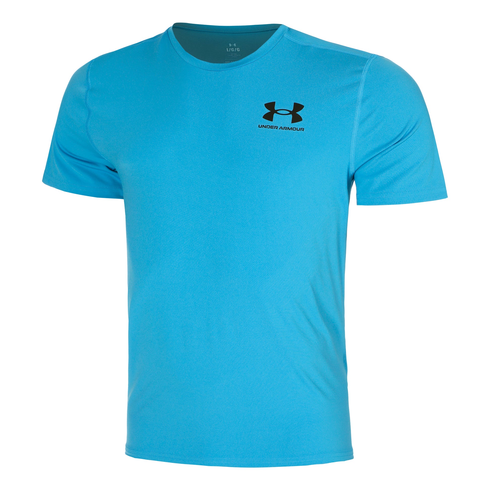 Under Armour Heatgear Fitted Tričko Muži - modrá,