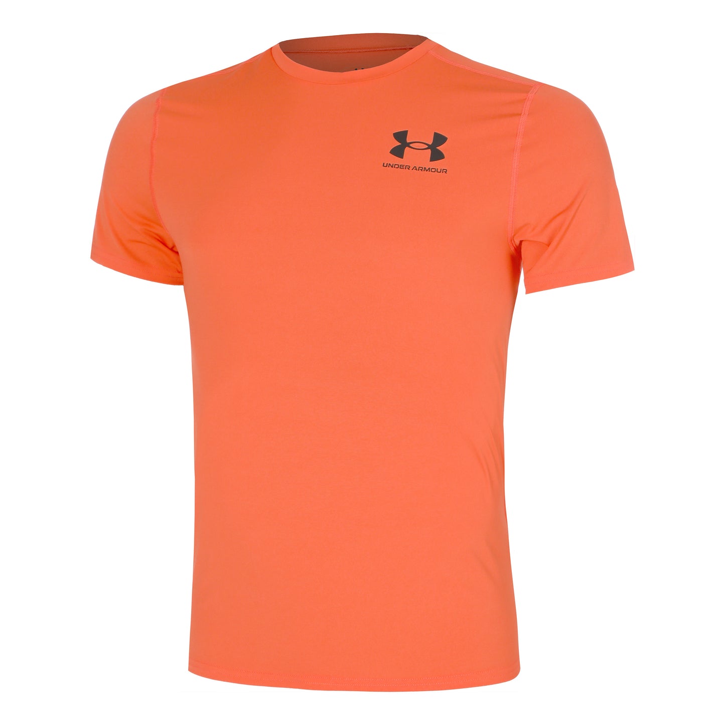 Under Armour Heatgear Fitted Tričko Muži-Oranžová
