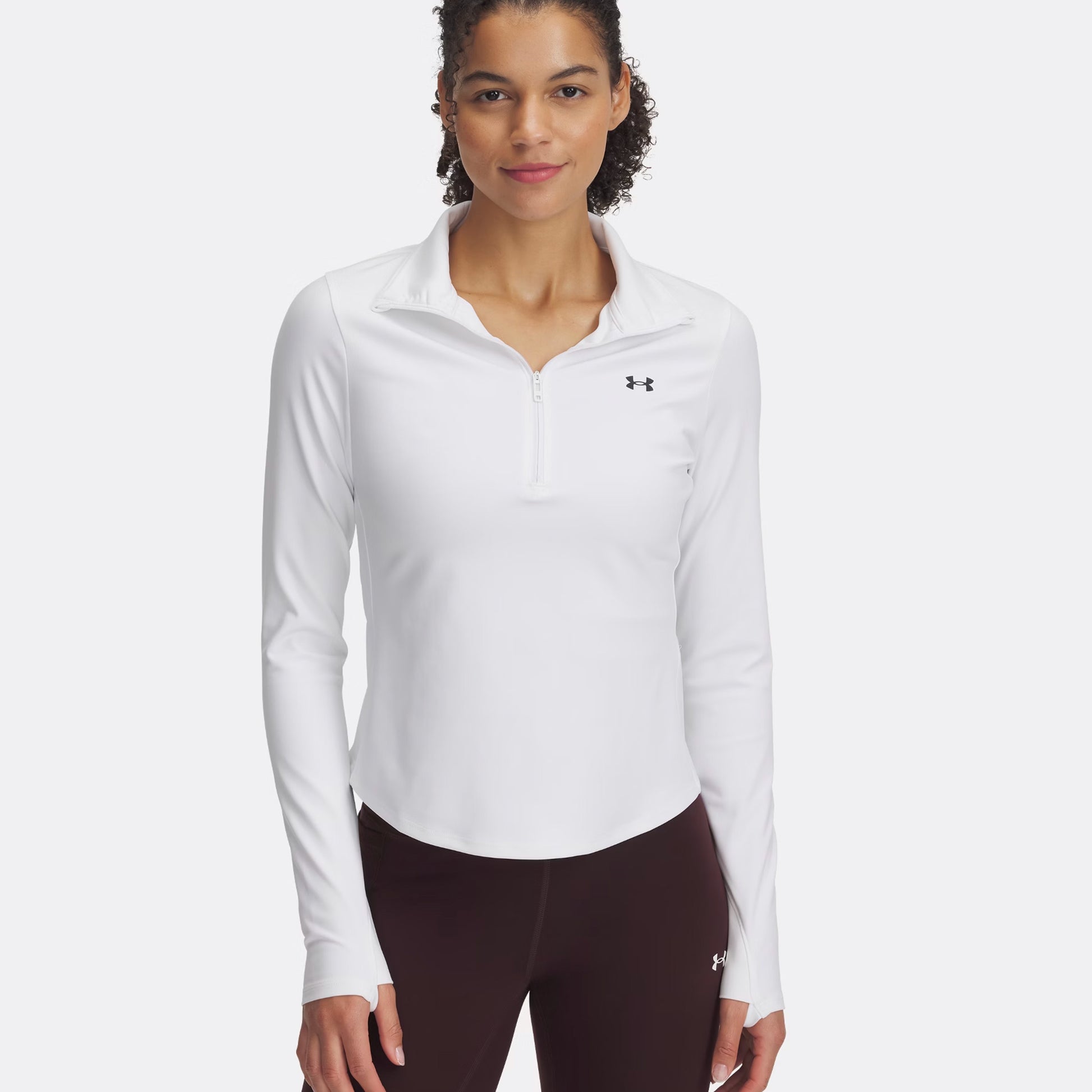 Under Armour Motion Half-Zip S dlouhým rukávem Dámy - bílá,