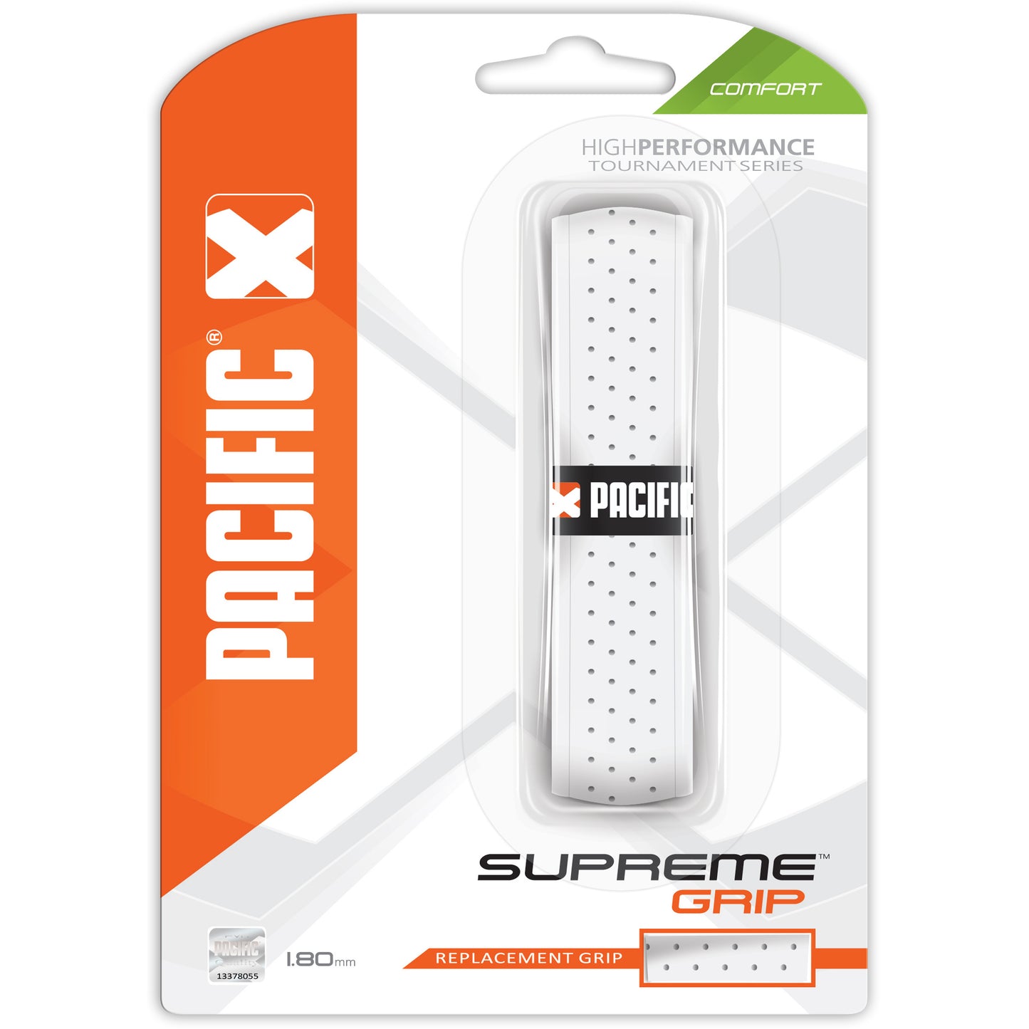 Pacific Supreme Grip 1ks V Balení-Bílá