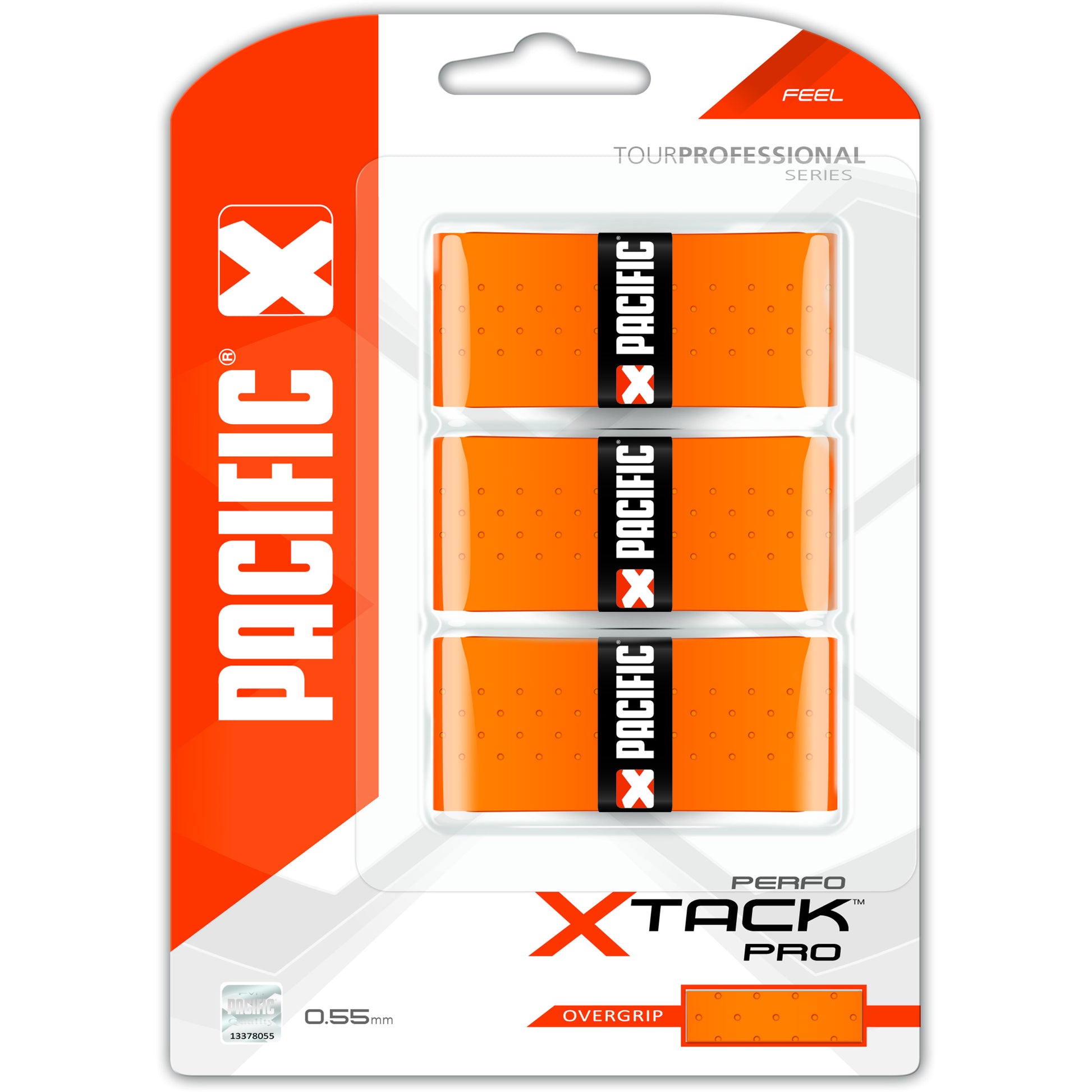 Pacific X Tack Pro Perfo 3ks V Baleni-Oranžová