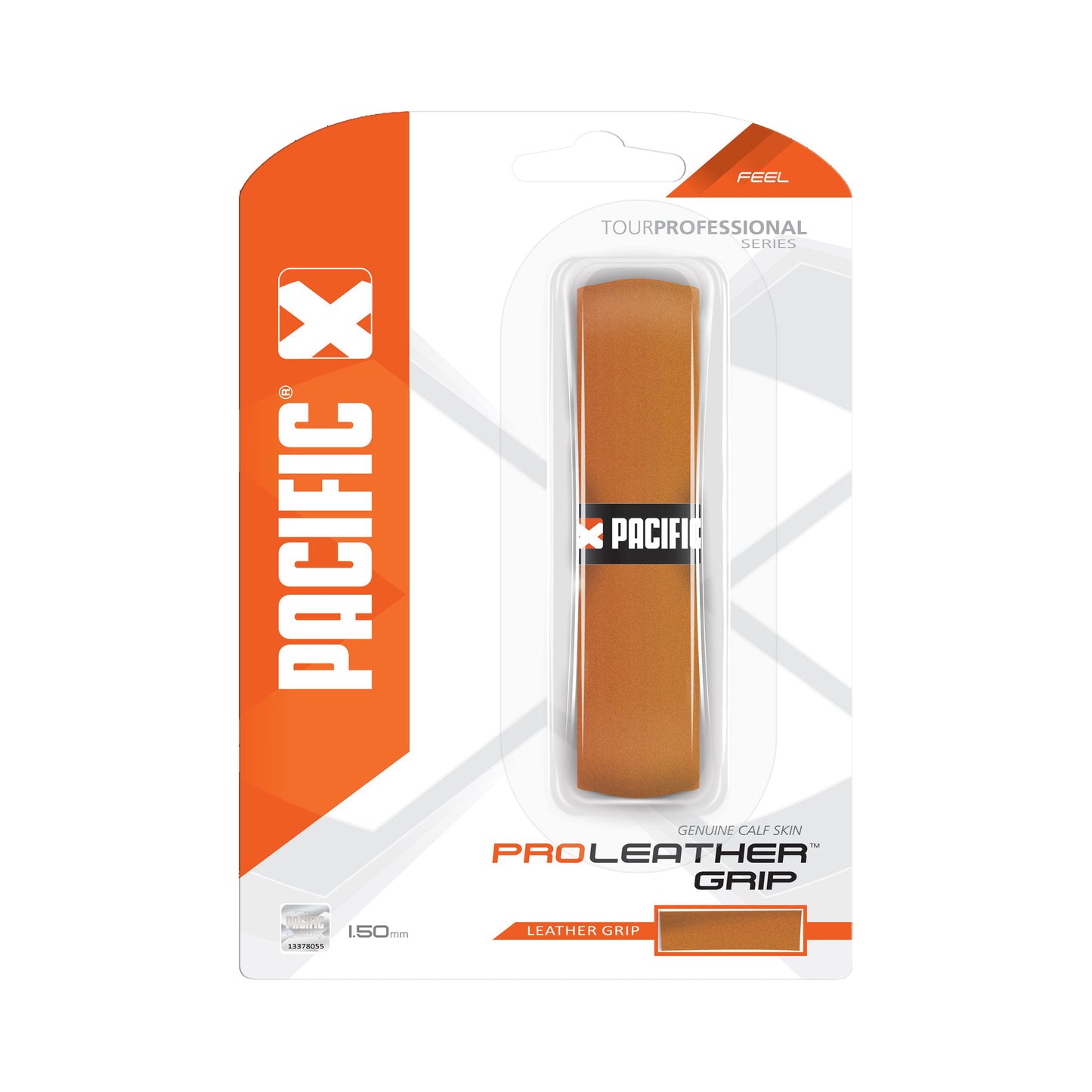 Pacific Pro Leather Grip-Hnědá
