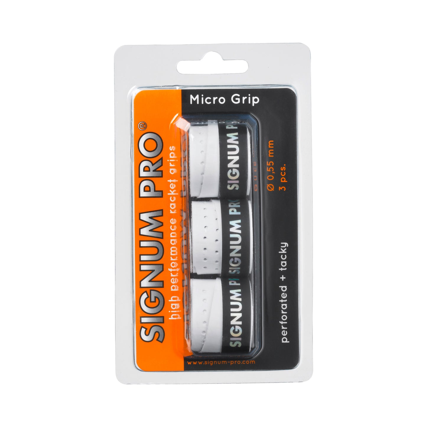 Signum Pro Micro Grip 3ks V Baleni-Bílá