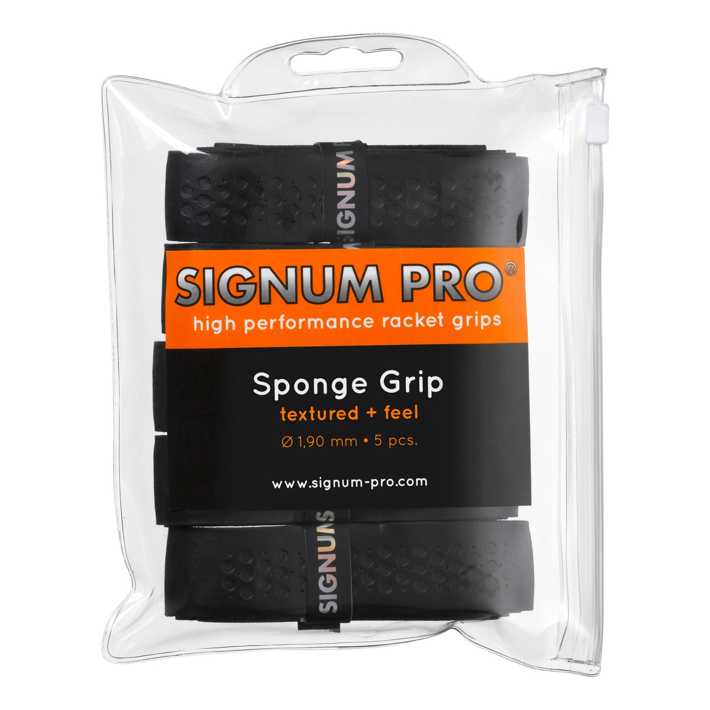 Signum Pro Sponge Grip 5ks V Baleni-Černá