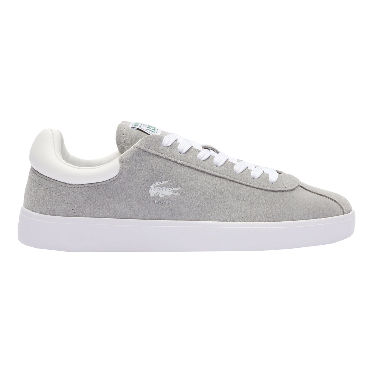 Lacoste Baseshot Obuv pro volný čas Muži - šedá, bílá