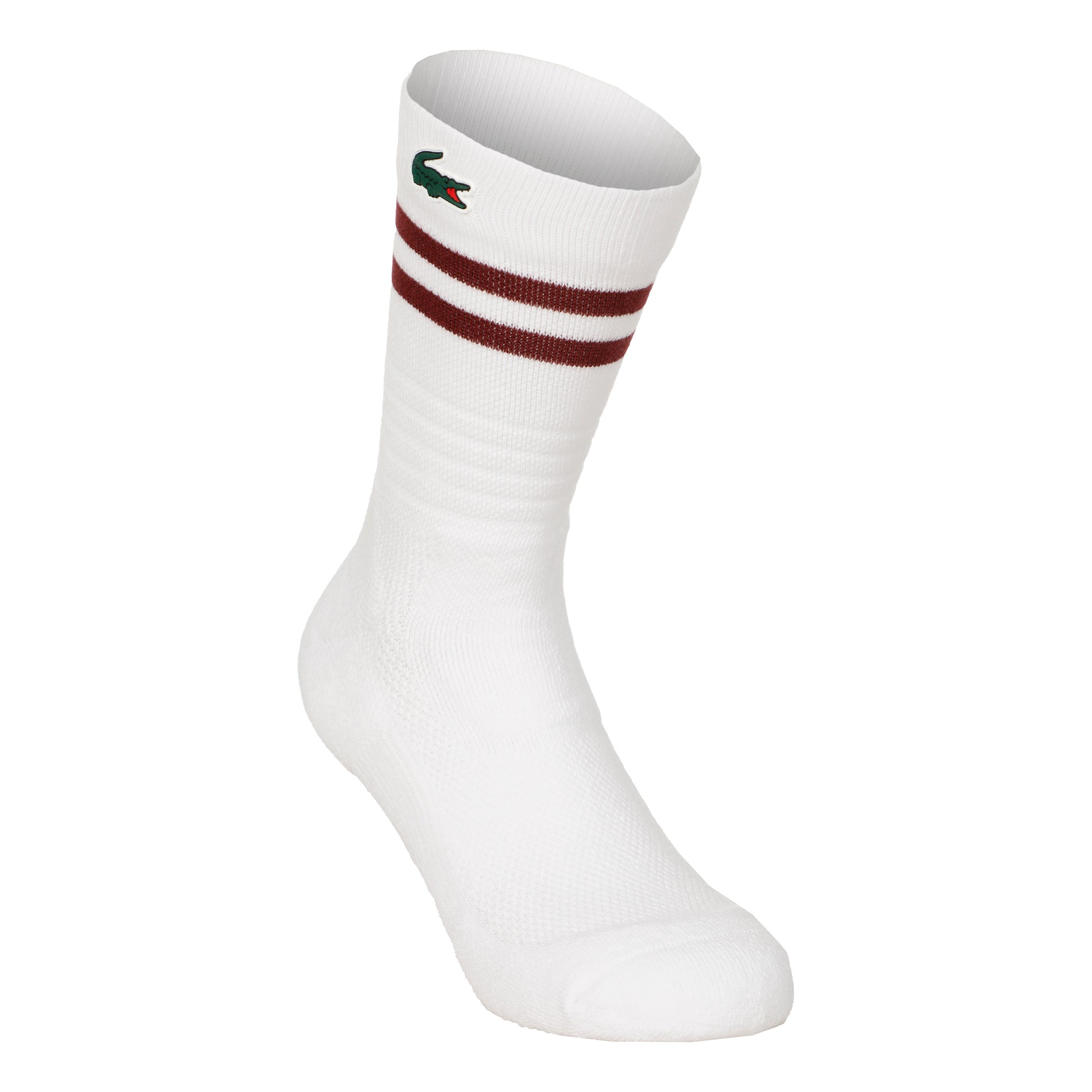 Lacoste Core Performance Tenisové ponožky Unisex - bílá, rez