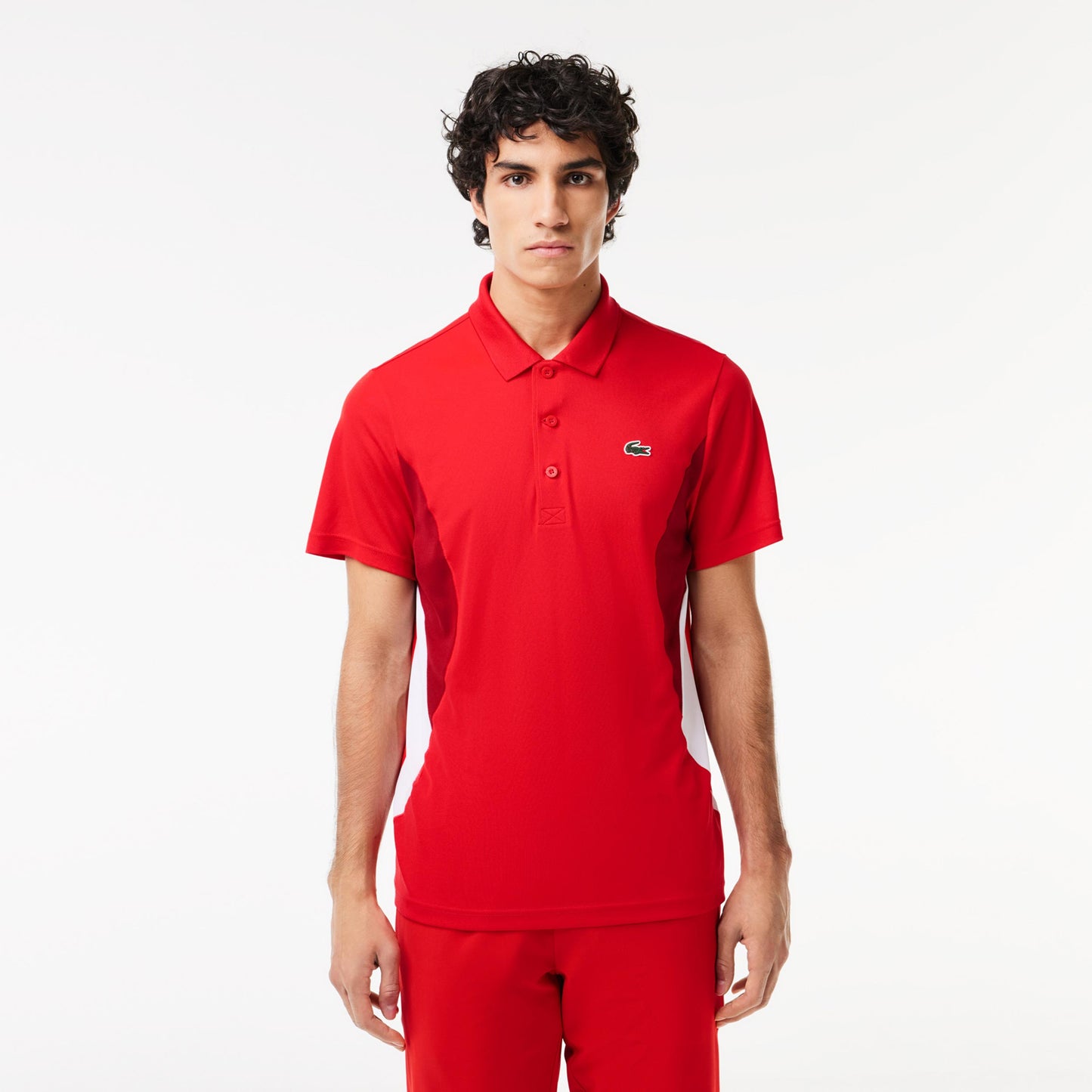 Lacoste Pólo Muži - červená, vícebarevné