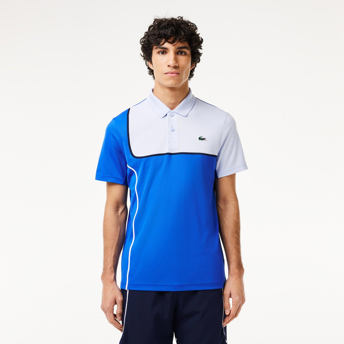 Lacoste Pólo Muži-Modrá,Bílá