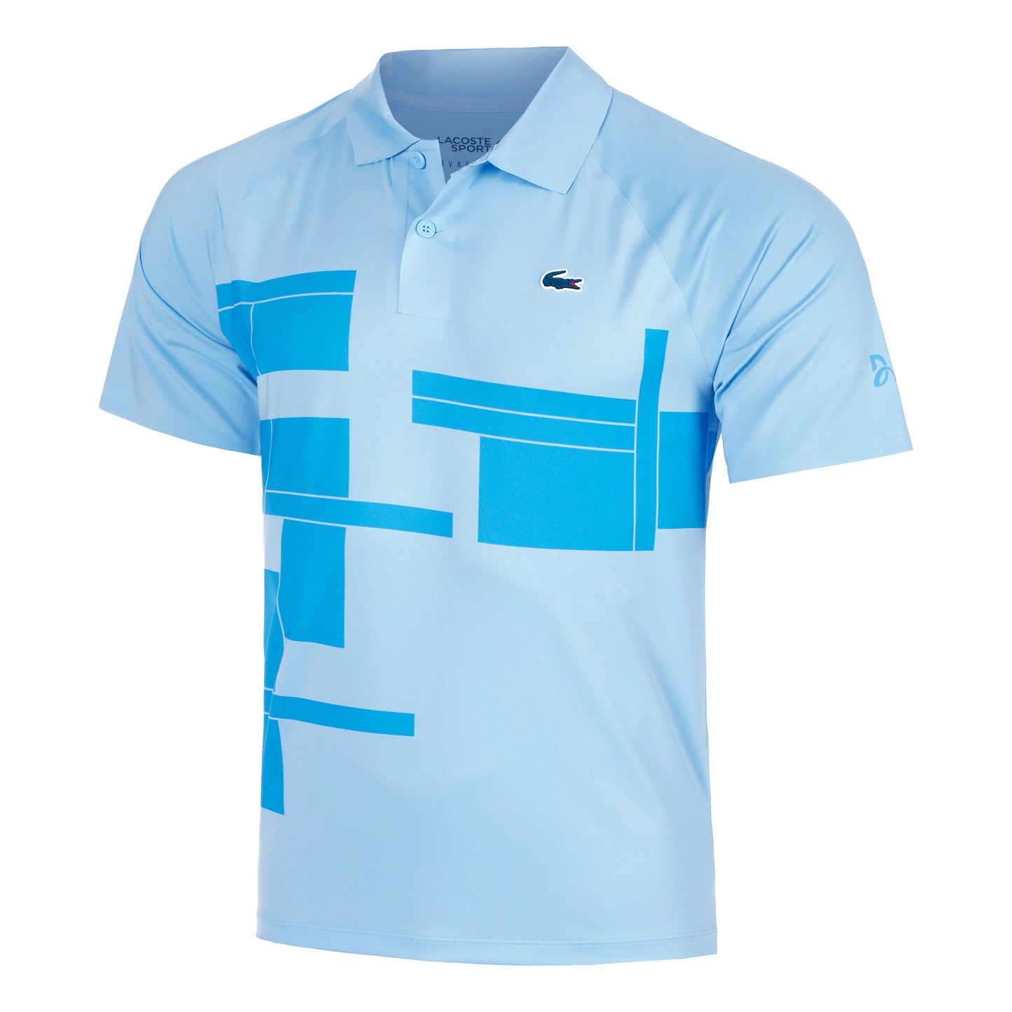 Lacoste Djokovic Pólo Muži-Světle Modrá