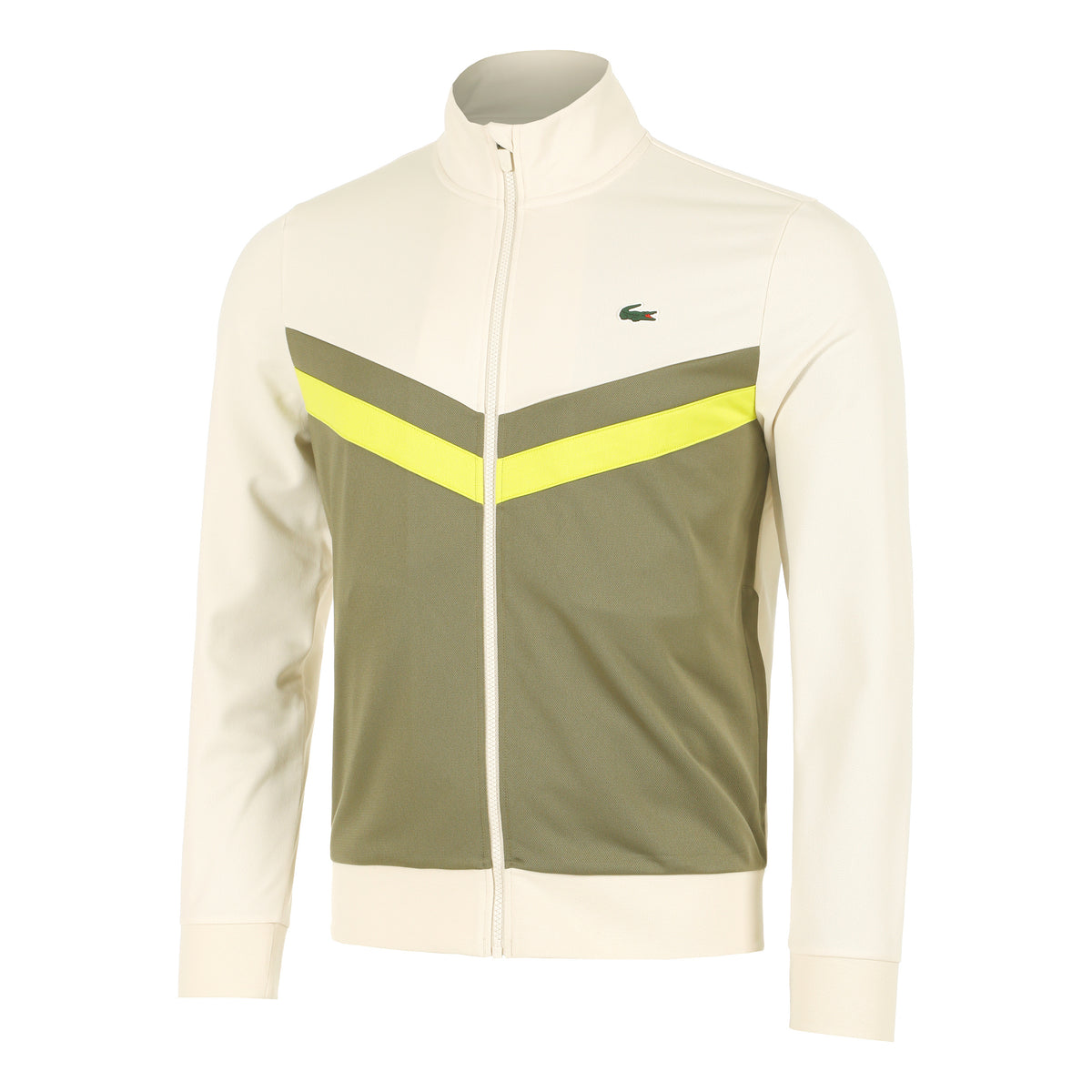 Lacoste Technical Capsule Tréninková bunda Muži - krémová, vícebarevné