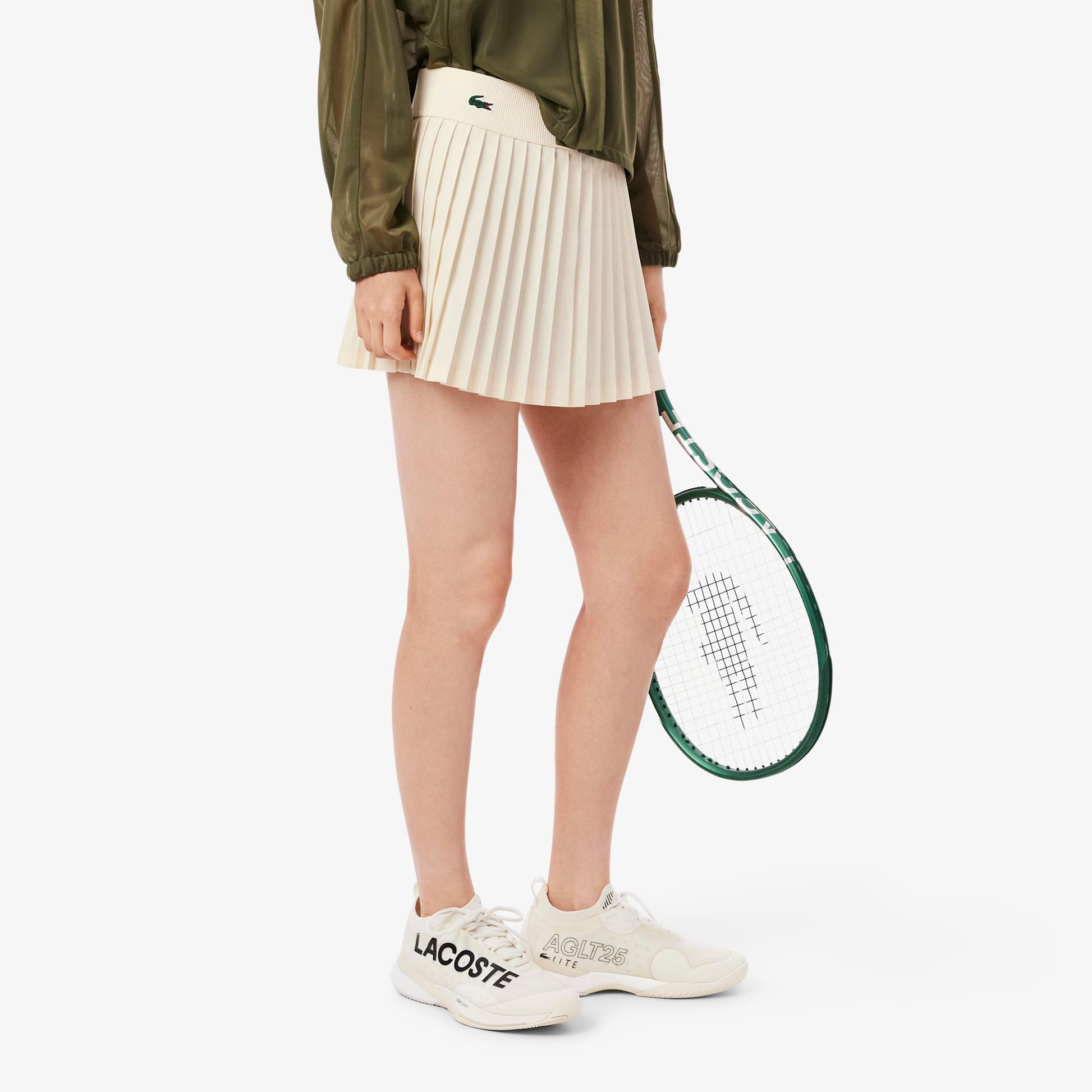 Lacoste Sukně Dámy - krémová, olivová