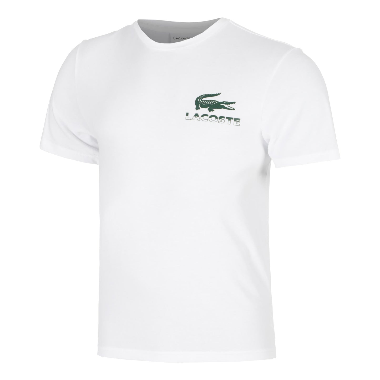 Lacoste Urban Print Tričko Muži-Bílá