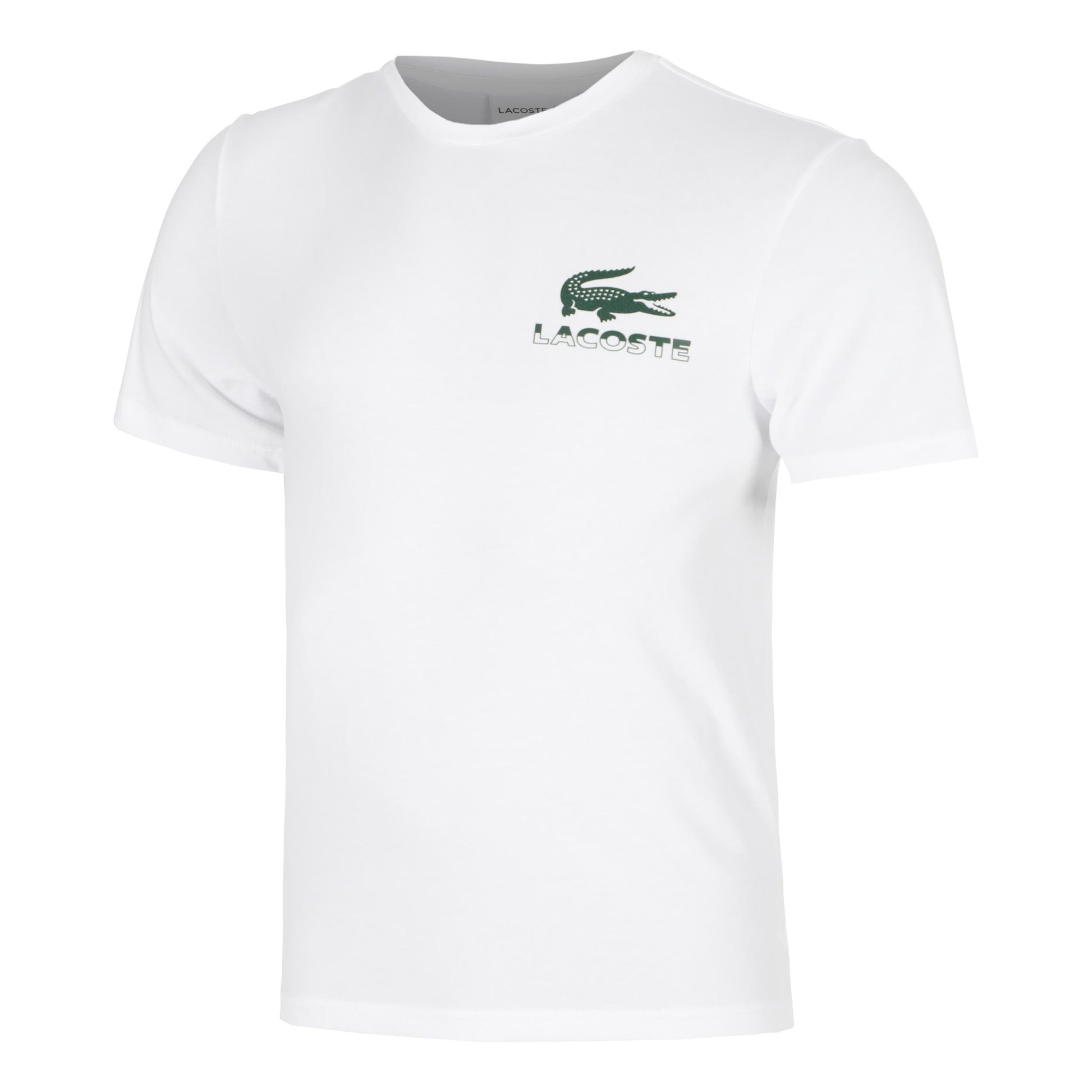 Lacoste Urban Print Tričko Muži-Bílá