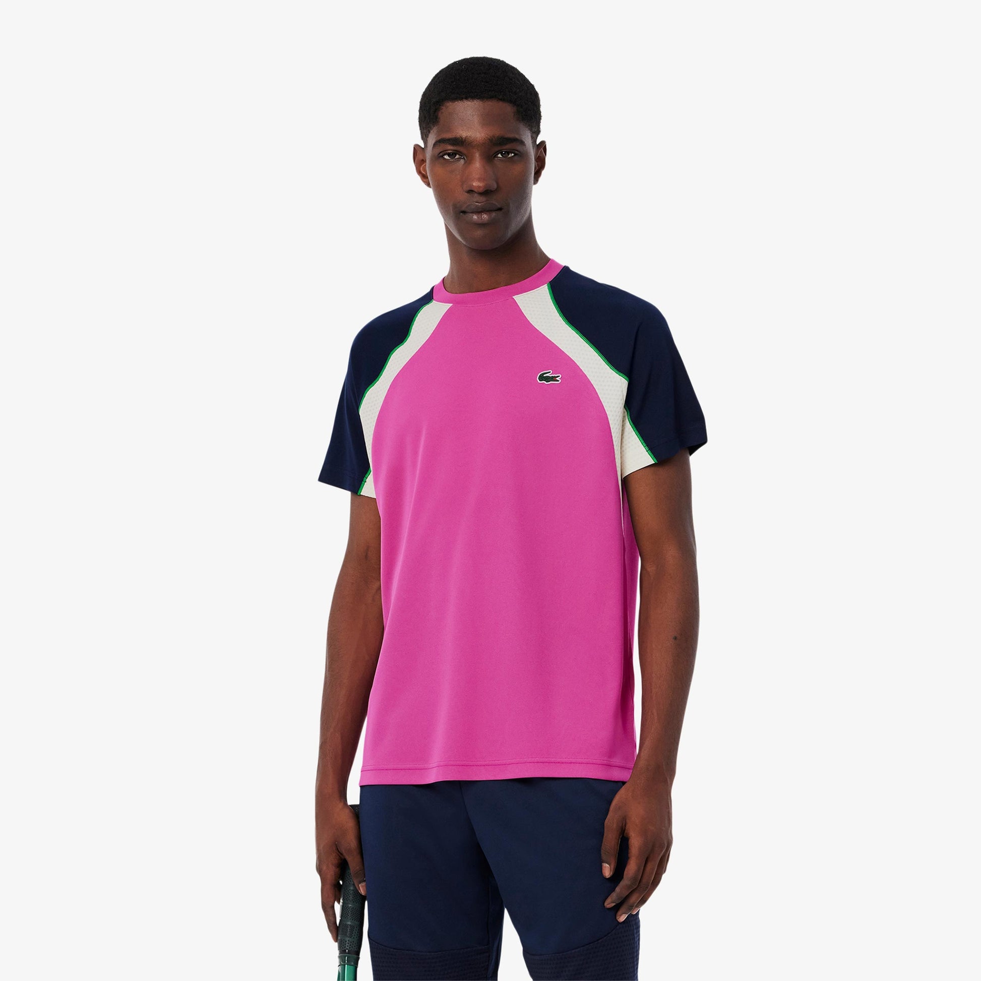 Lacoste Tričko Muži - růžová, vícebarevné