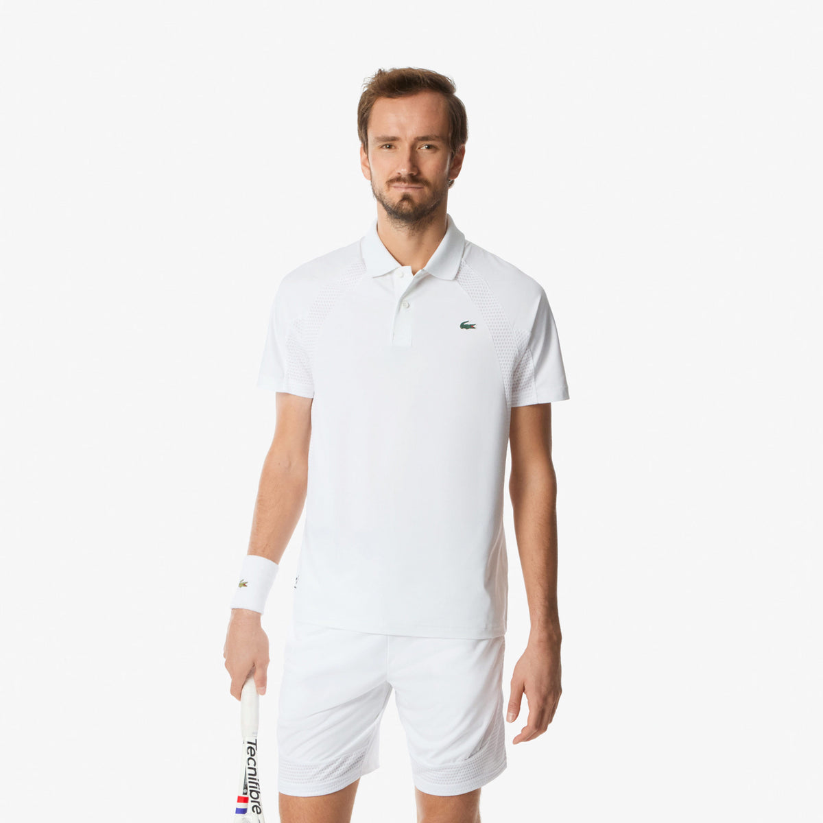 Lacoste Pólo Muži-Bílá
