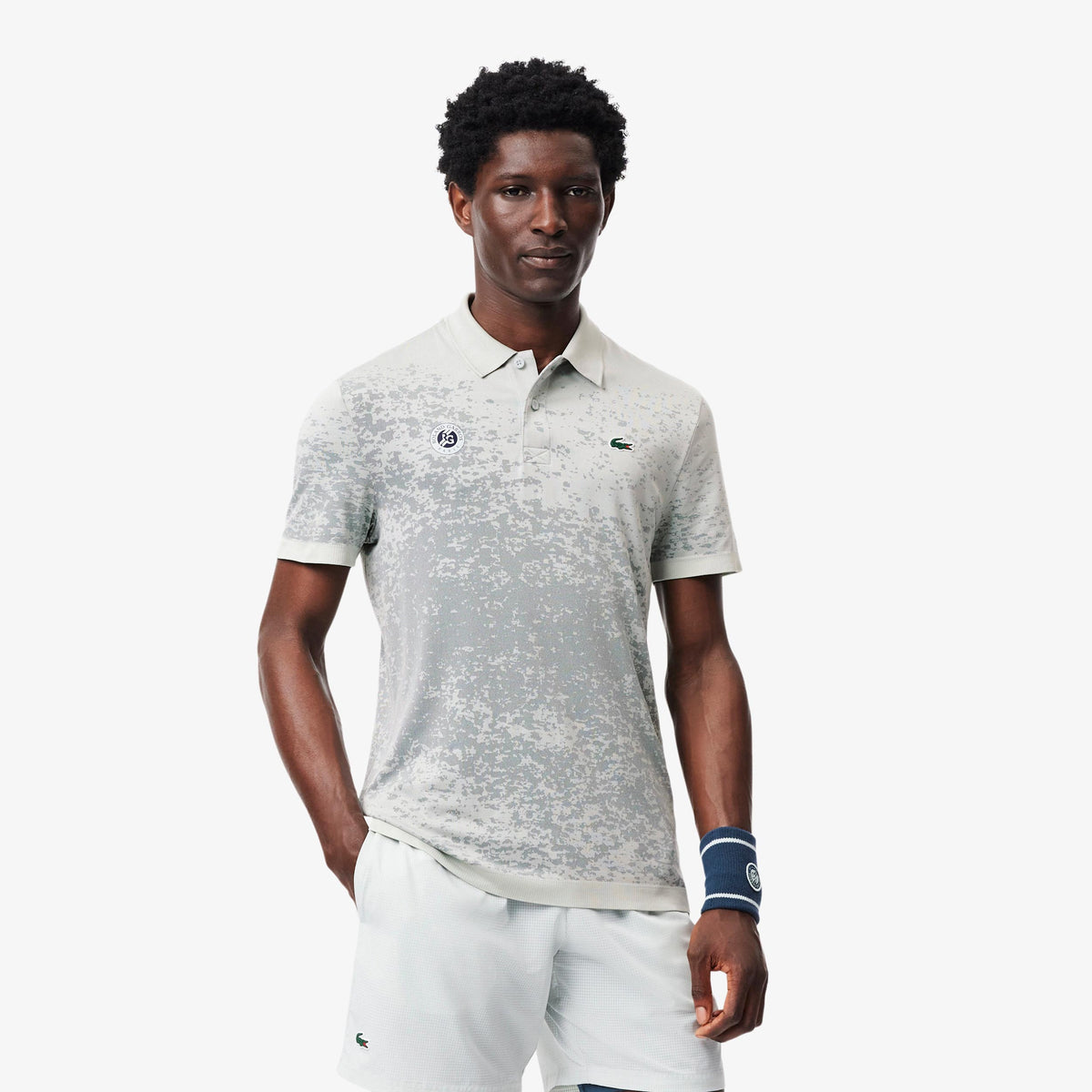 Lacoste Pólo Muži - světle šedá, šedá